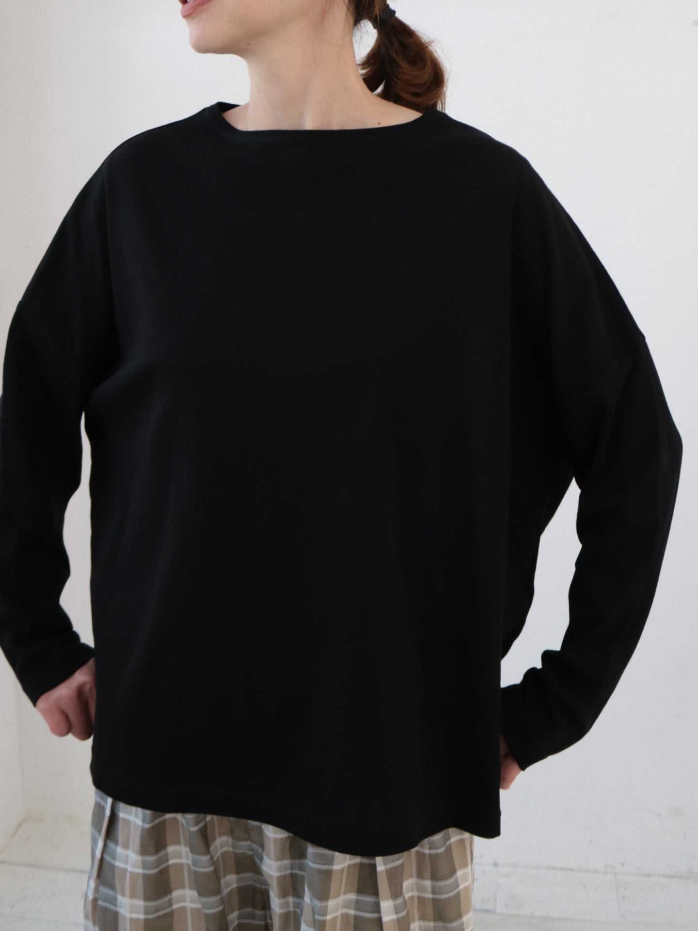 doux bleu HTフライス ワイドプルオーバー DB-2531-080