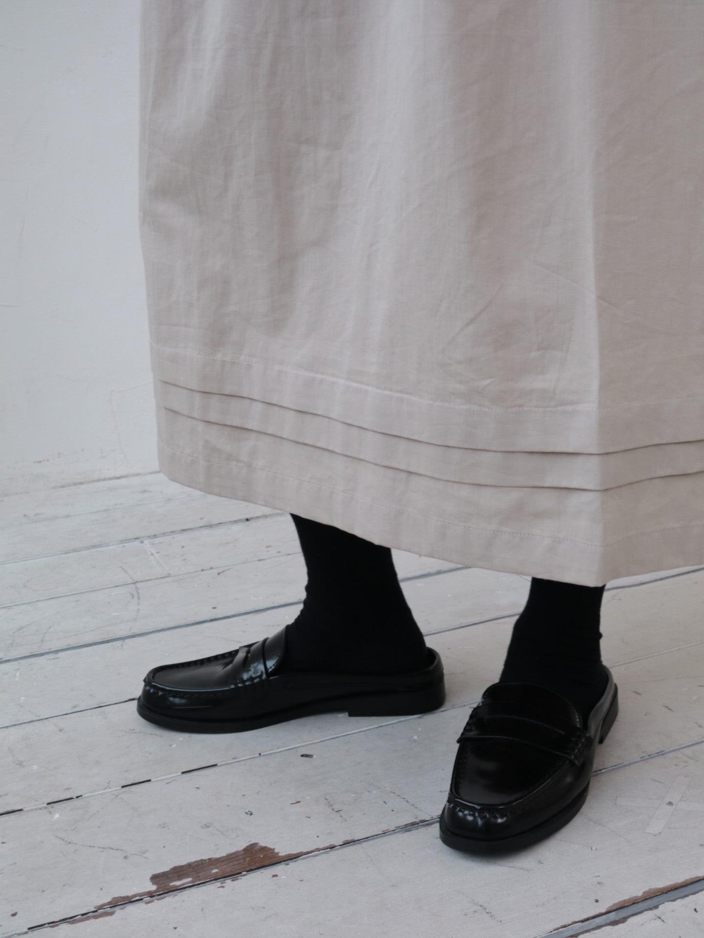 doux bleu ショルダーピンタック ワンピース DB-2544-030