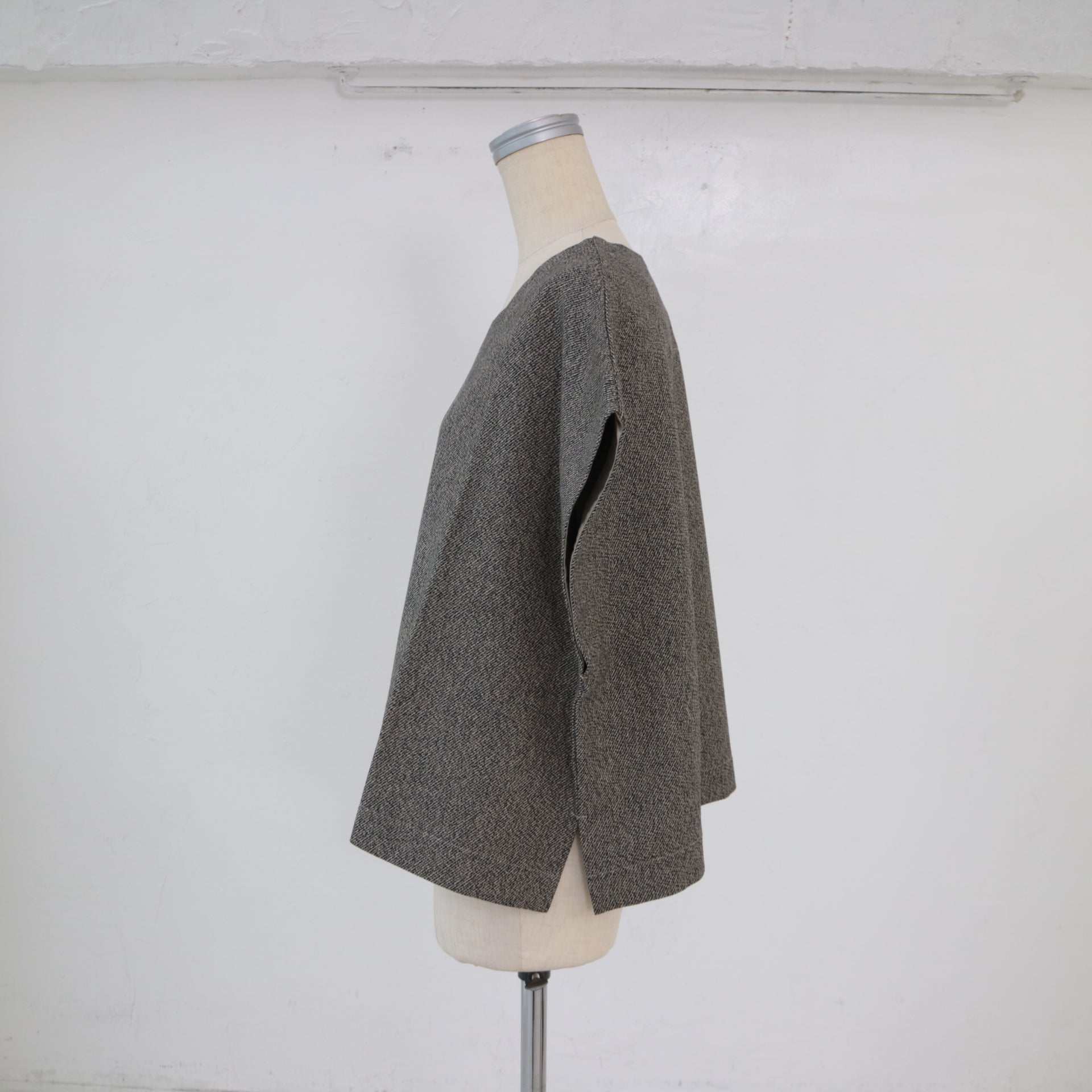 YARRA 三つ杢ツイルワイドベスト YR-1558-253