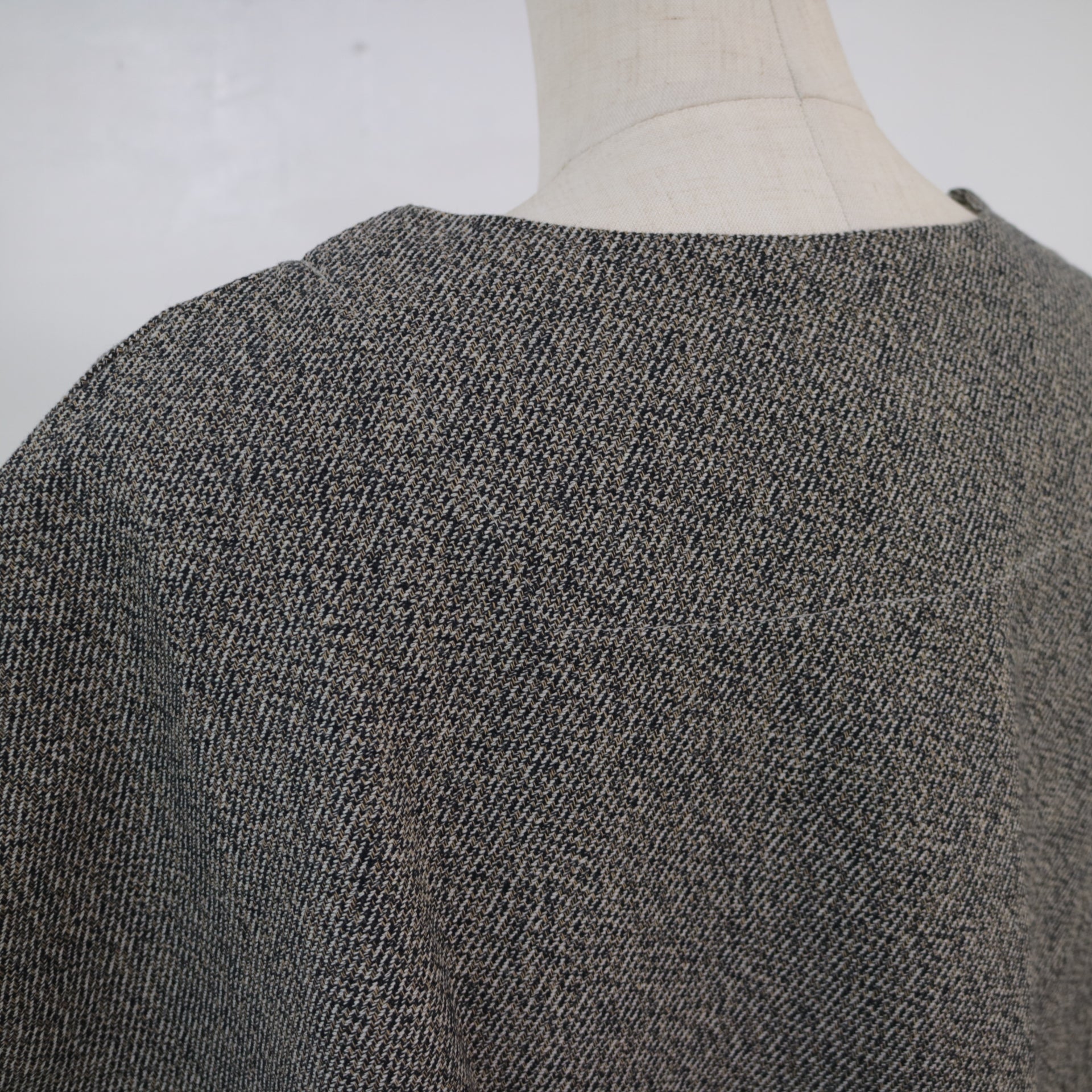 YARRA 三つ杢ツイルワイドベスト YR-1558-253