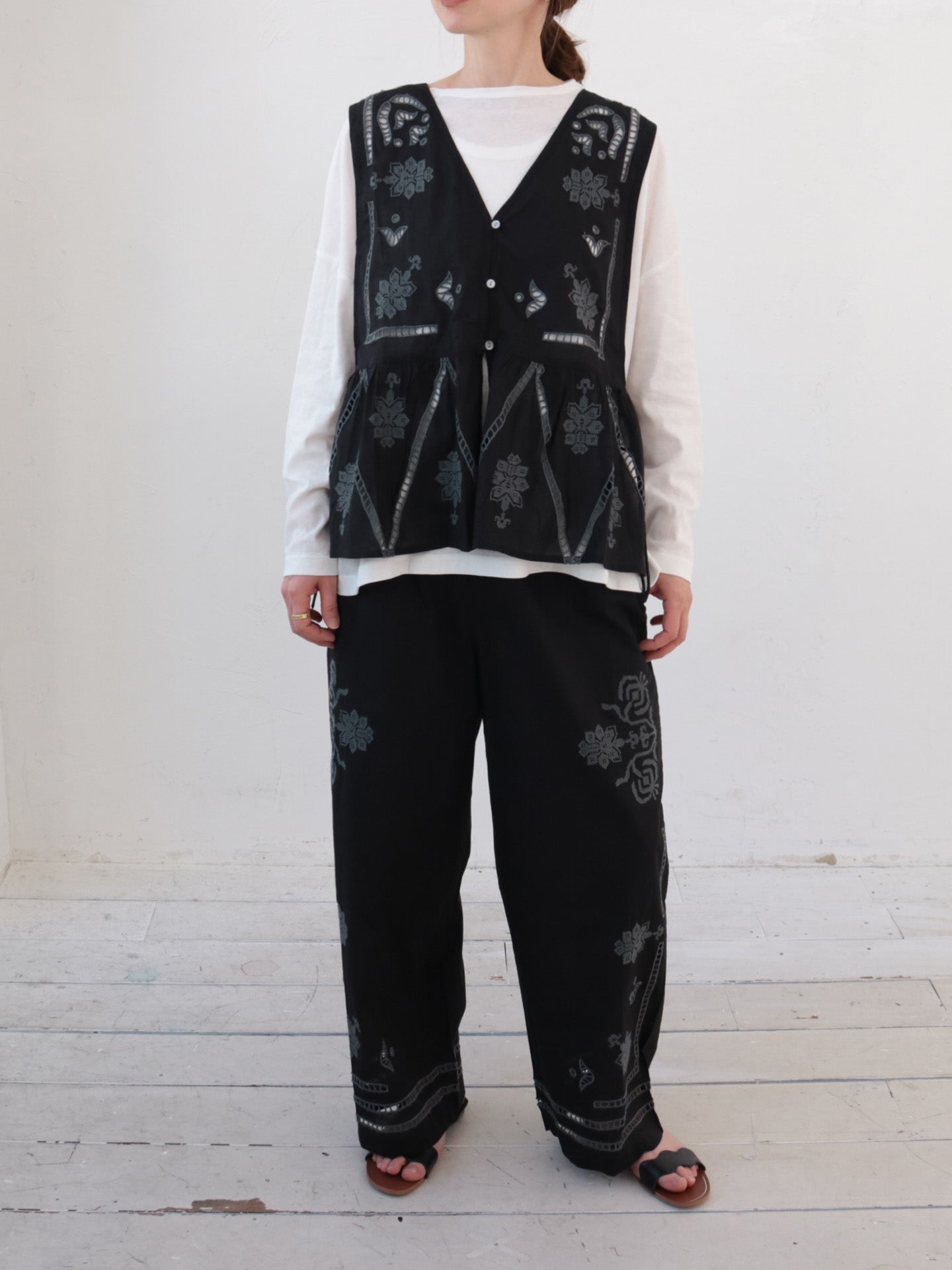 doux bleu HTフライス ワイドプルオーバー DB-2531-080