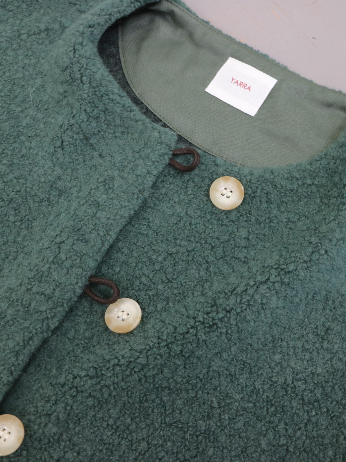 YARRA ウールリッチパイルループベスト YR-1558-255