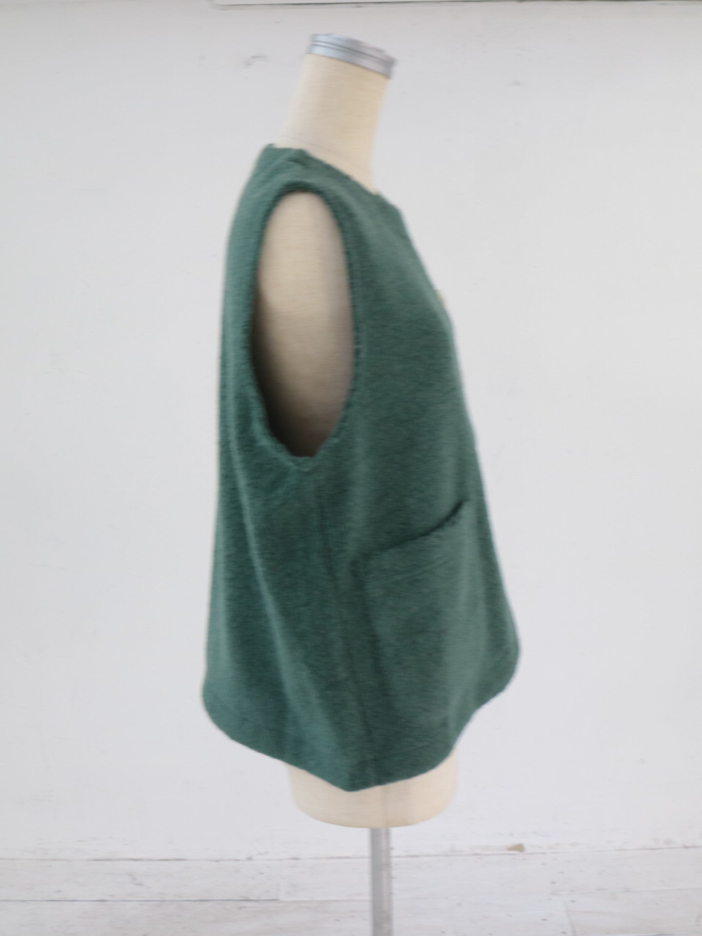 YARRA ウールリッチパイルループベスト YR-1558-255