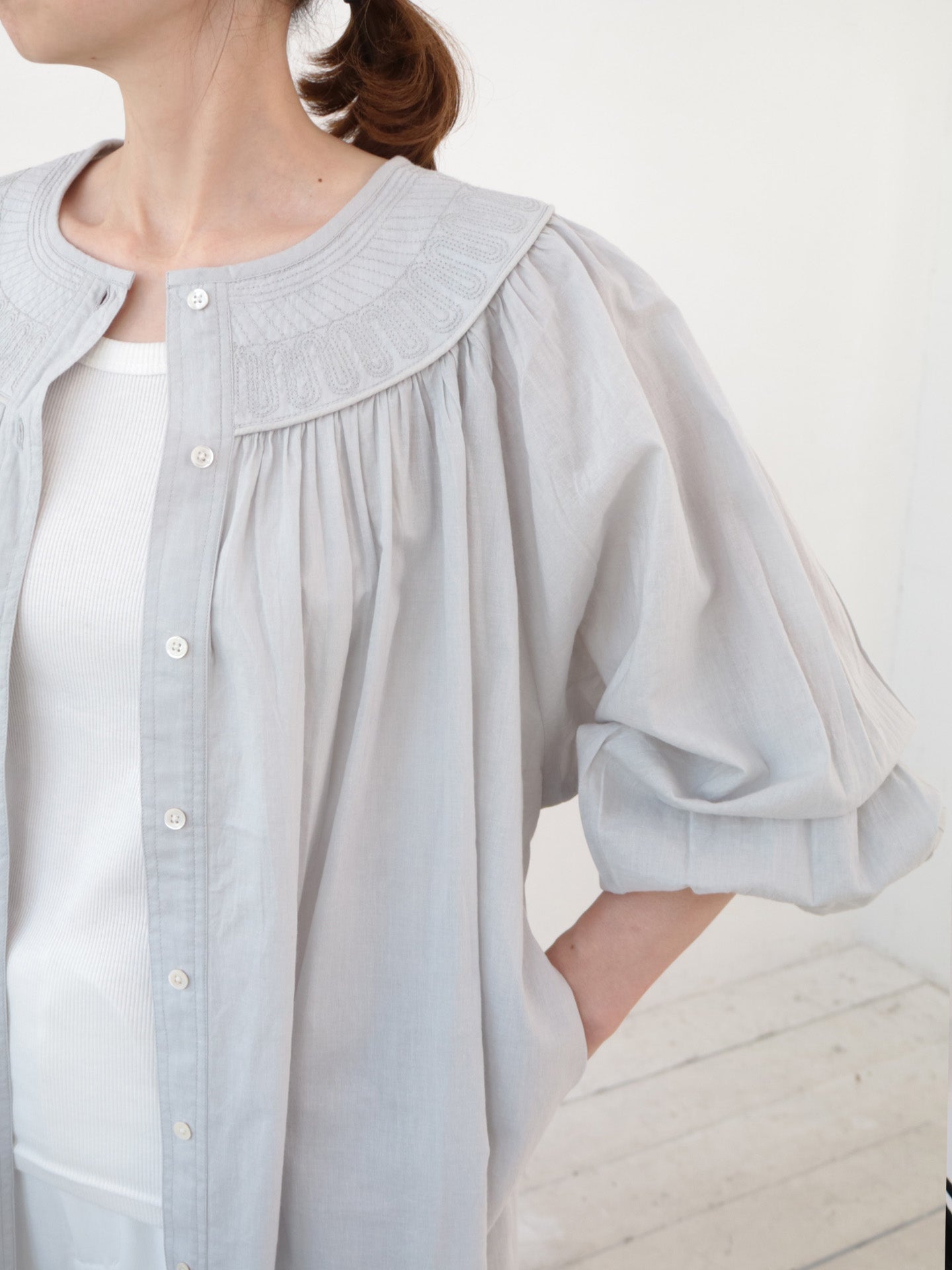 doux bleu キルトヨーク2WAYワンピース DB-2534-084