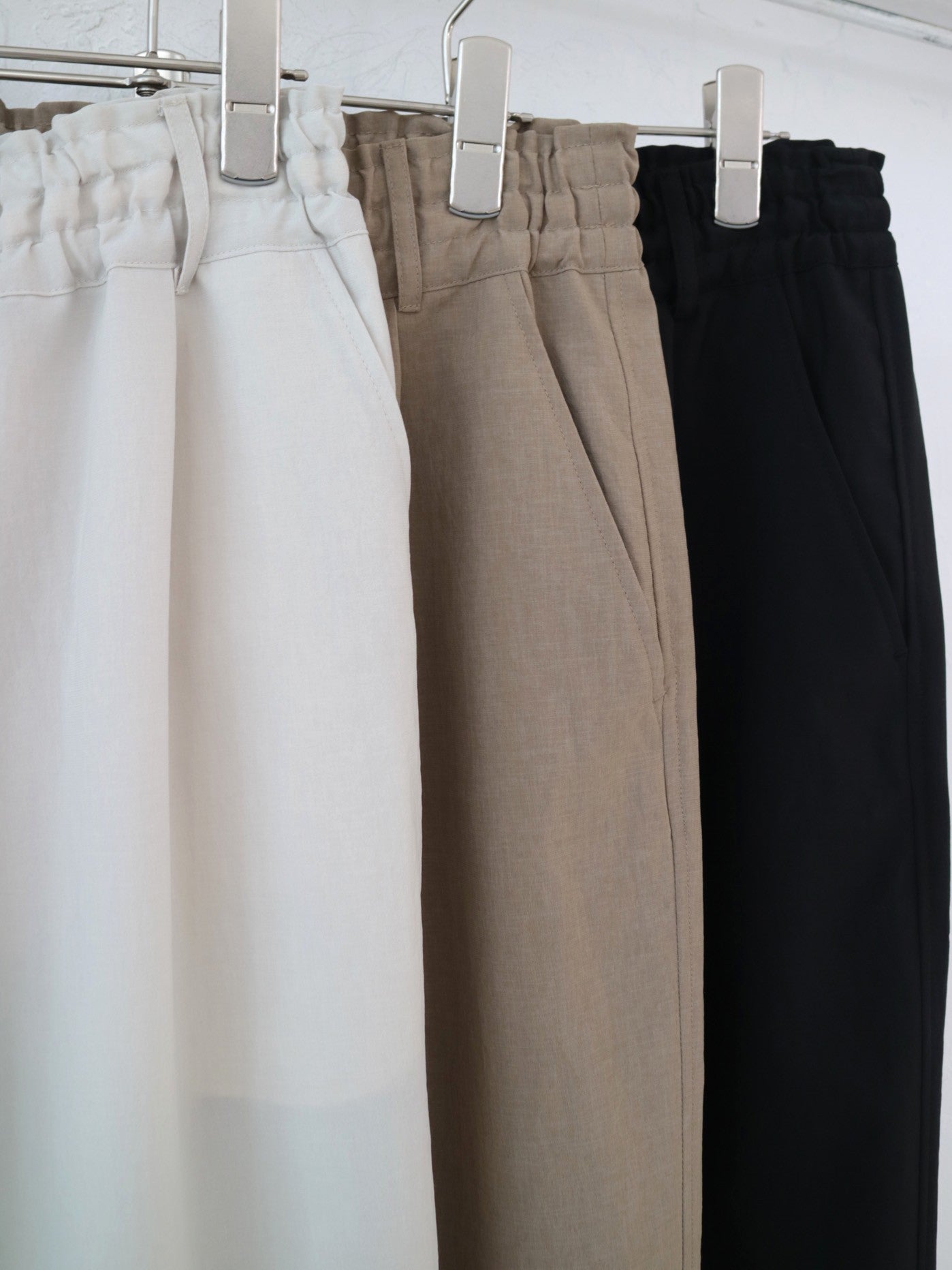 YARRA NEU Utilityテーパードイージーパンツ NU-5625-445