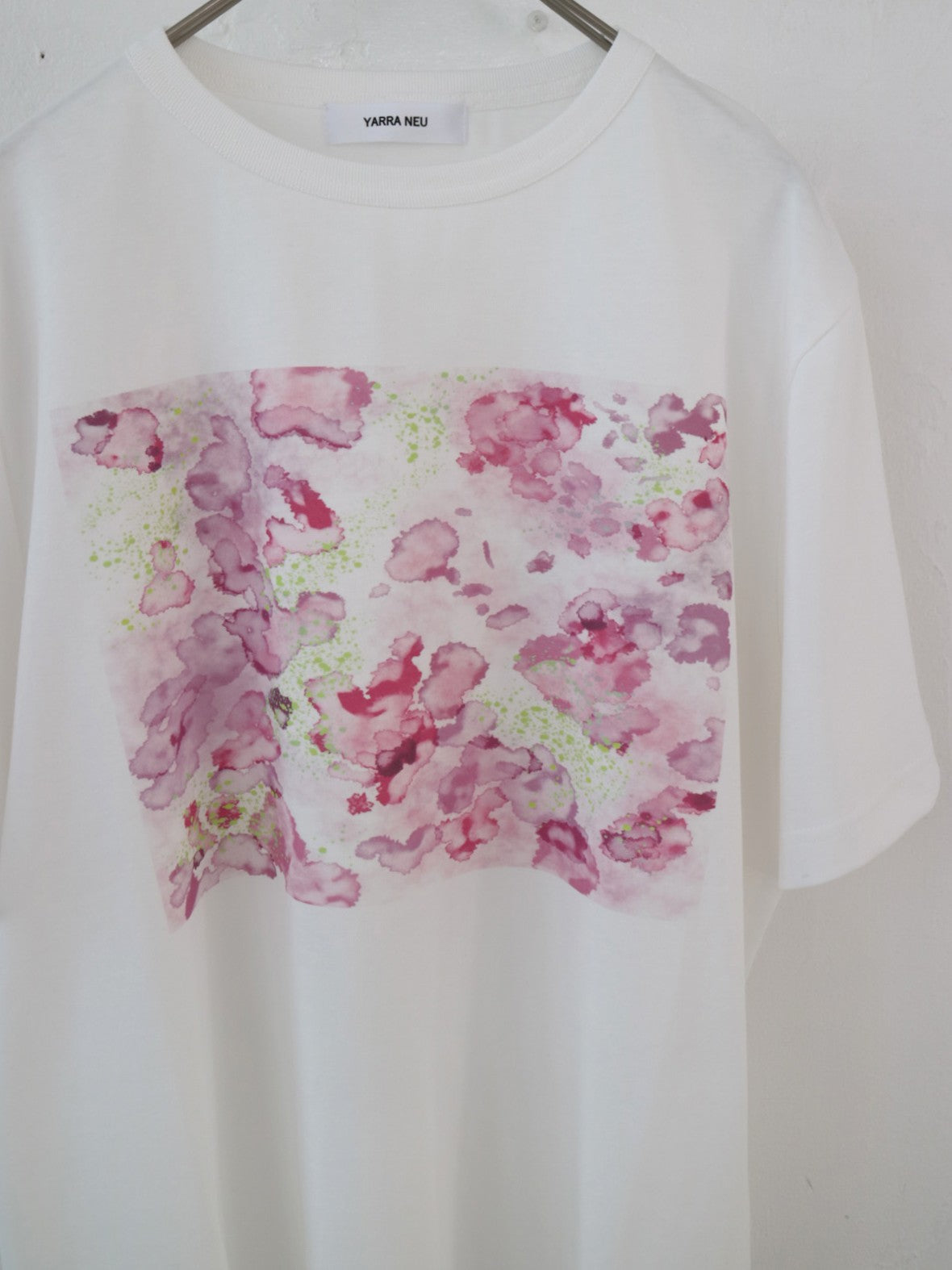 YARRA NEU PAINTINGプリントTシャツ NU-5621-437