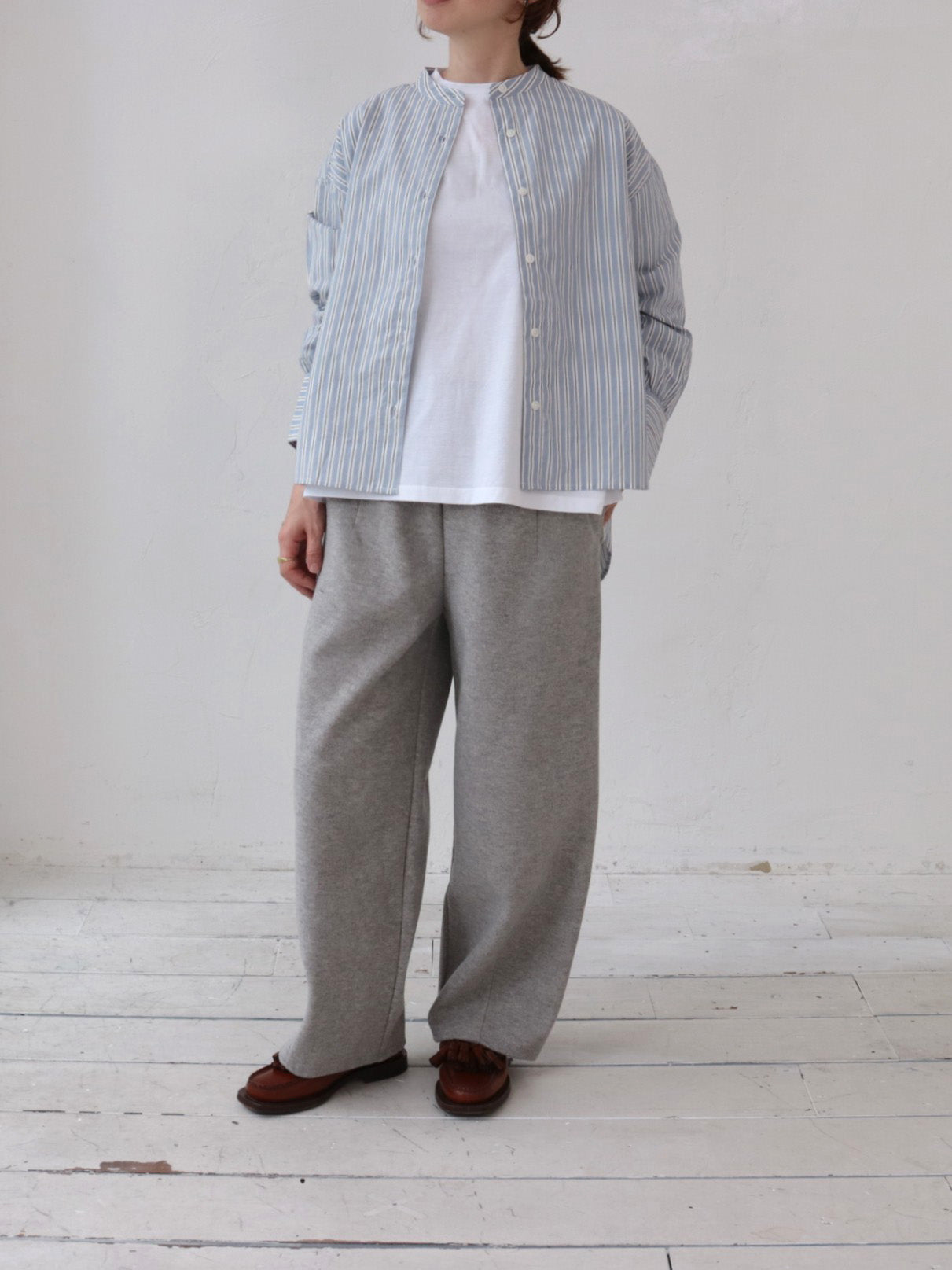 doux bleu Wジャージーパンツ DB-2555-058