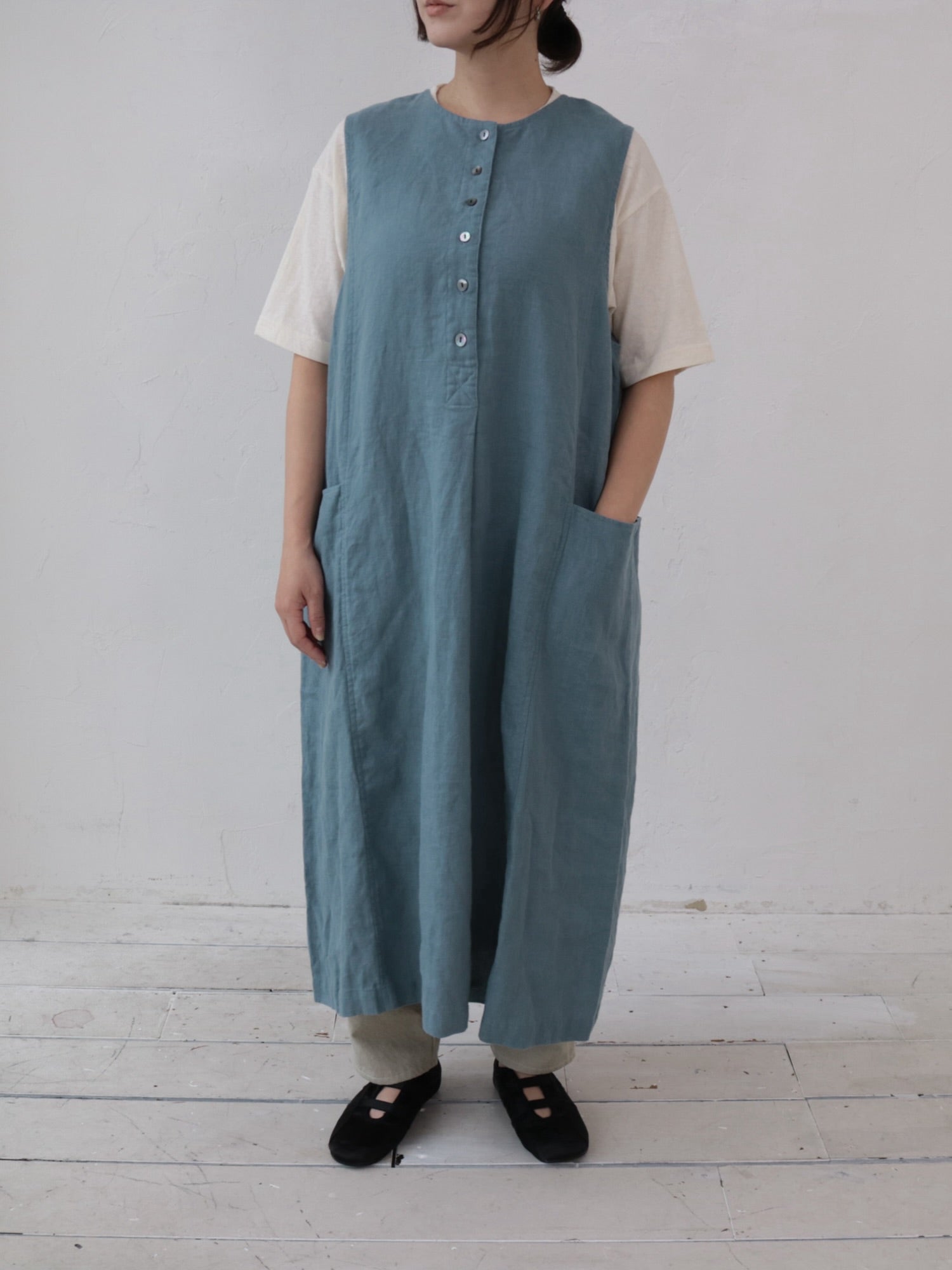 YARRA エコリバイバル半袖TEE YR-1511-202