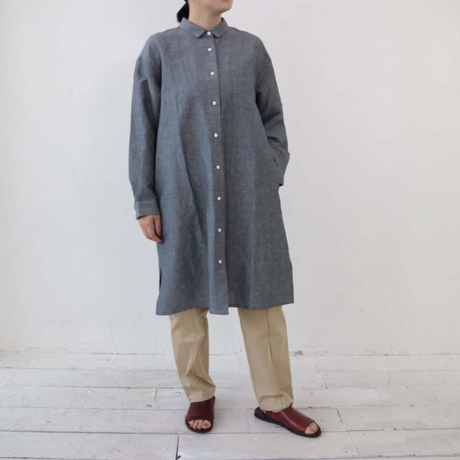YARRA バックサテンスリムパンツ YR-1415-210