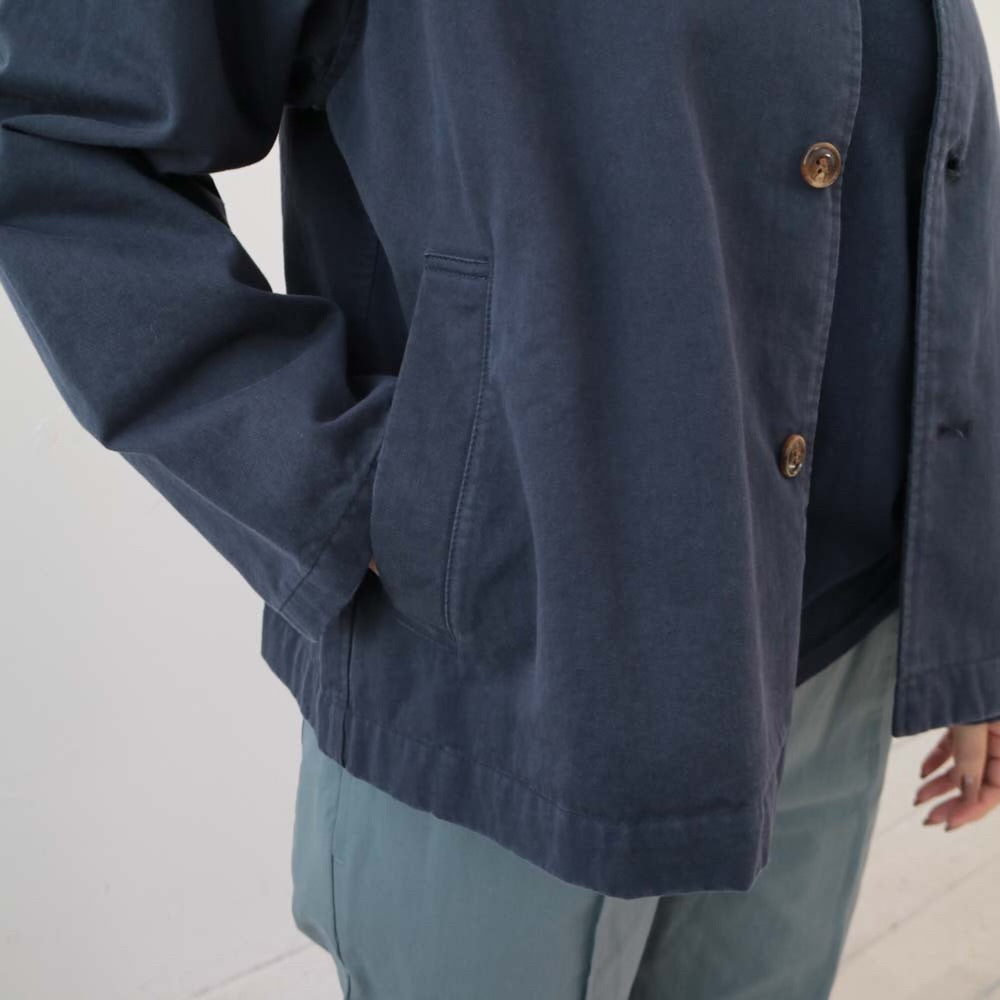 YARRA 綿100ワッシャーショートジャケット YR-1417-224