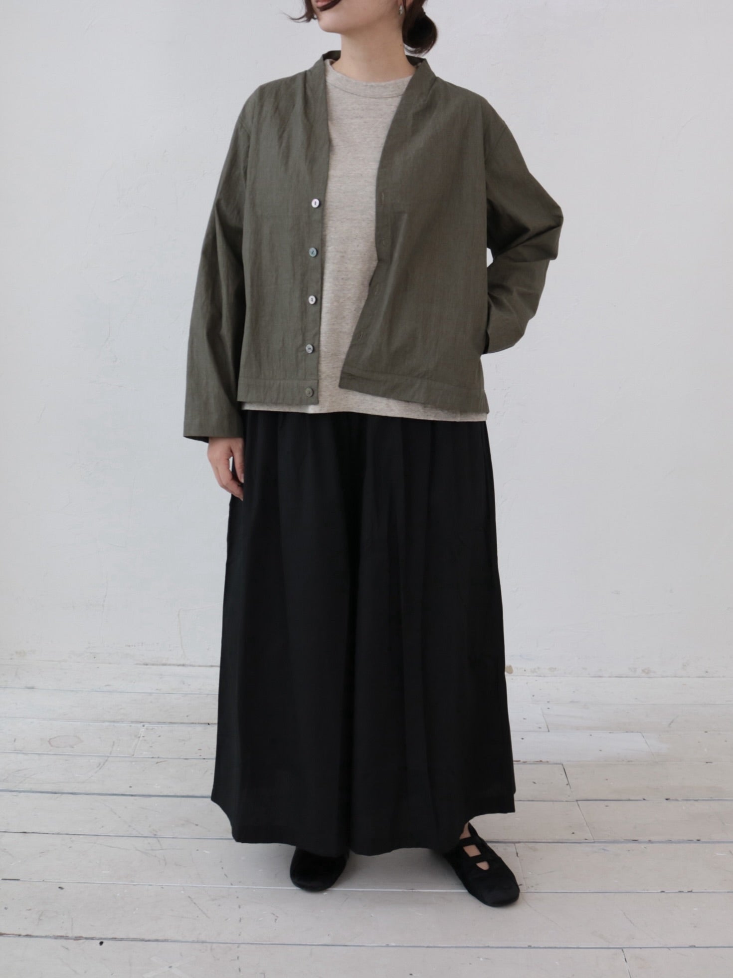 YARRA エコリバイバル半袖TEE YR-1511-202