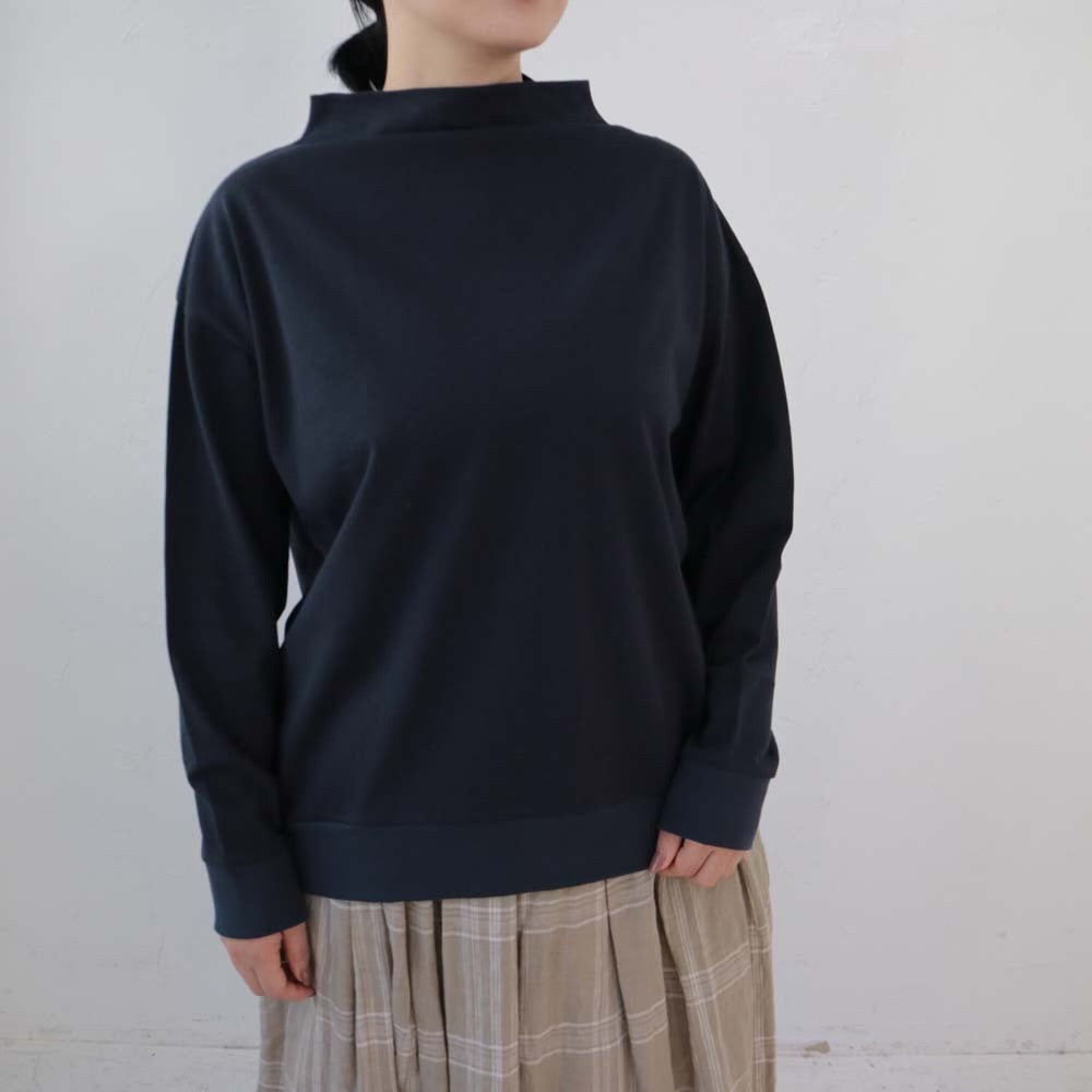 YARRA ハイネックワイドプルオーバー YR-1411-216