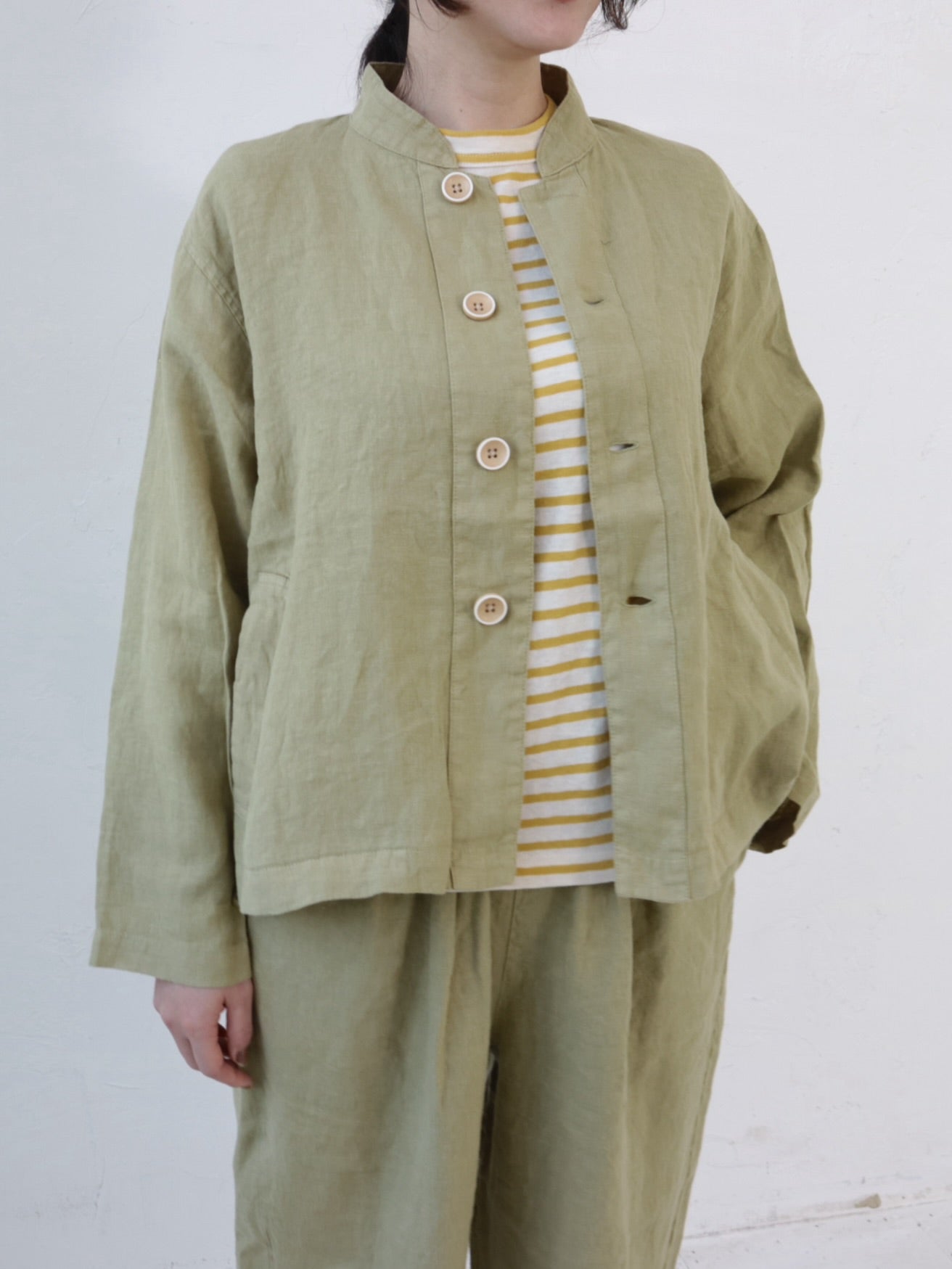 YARRA エコリバイバル半袖TEE YR-1511-202