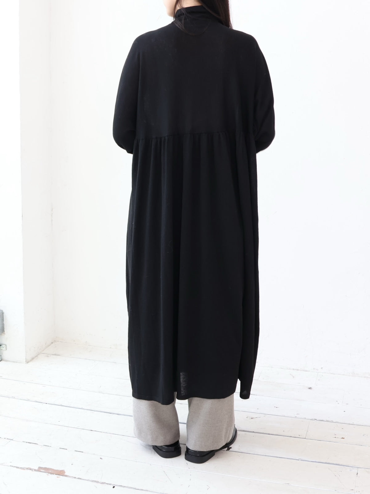 doux bleu タートルネック ニットワンピース DB-2654-045