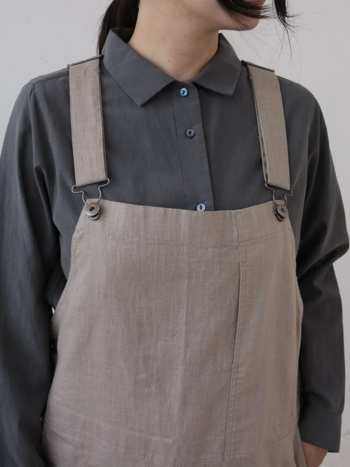 YARRA フラットカラーオープンブラウス YR-1613-221