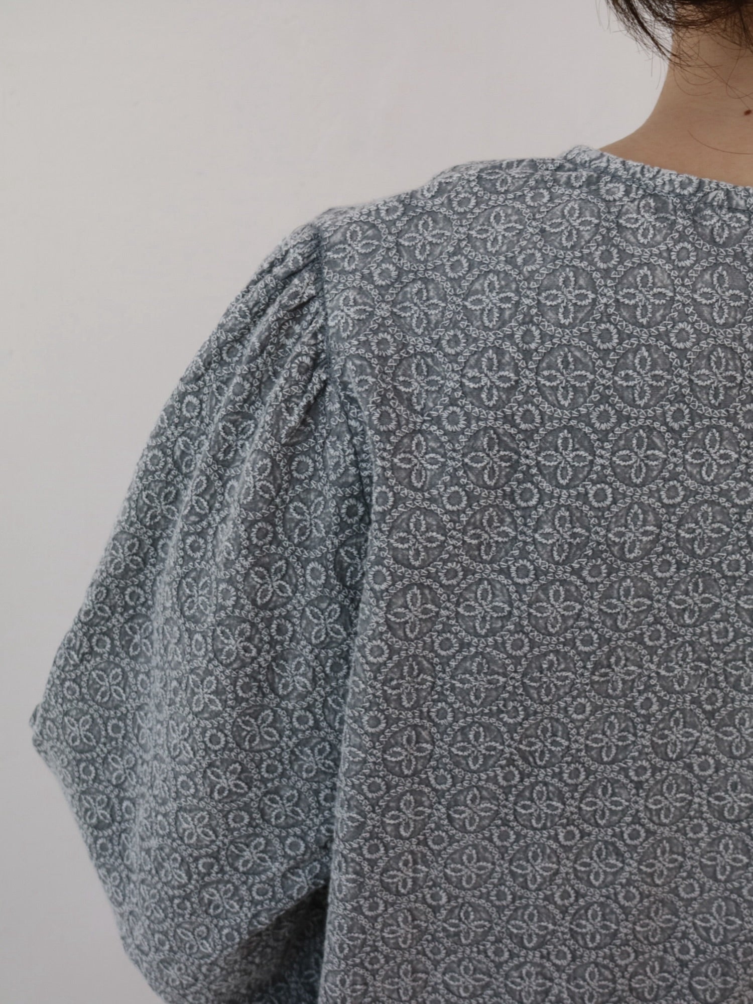 YARRA INDIAエンザイム刺繍ブラウス YR-1513-236