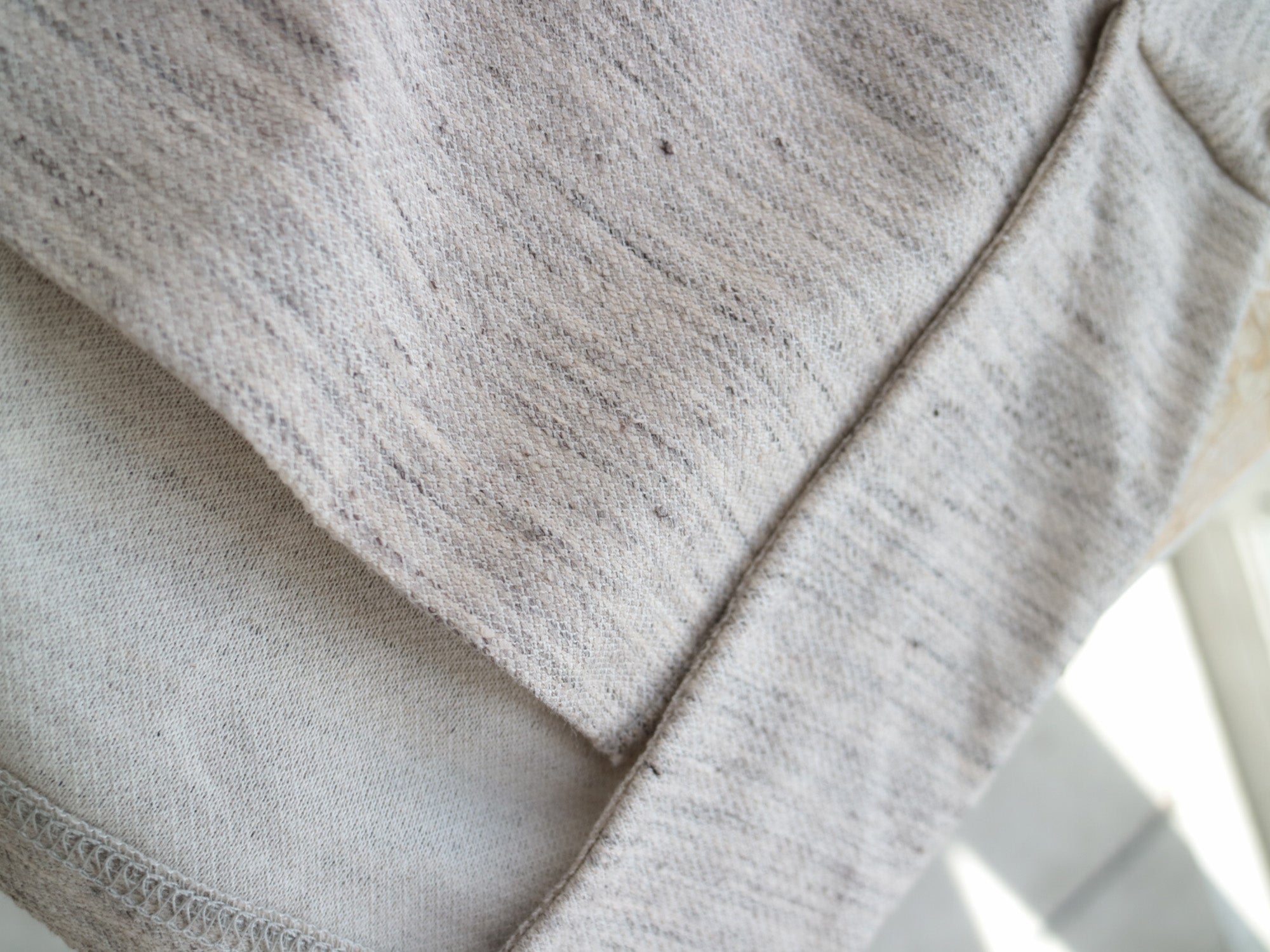 YARRA 綿麻ツイードカットプルオーバー YR-1541-279