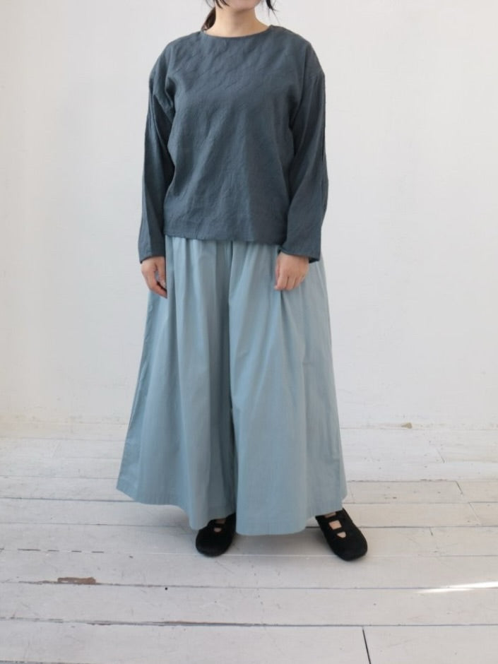 YARRA INDIAポプリンガウチョパンツ YR-1615-210