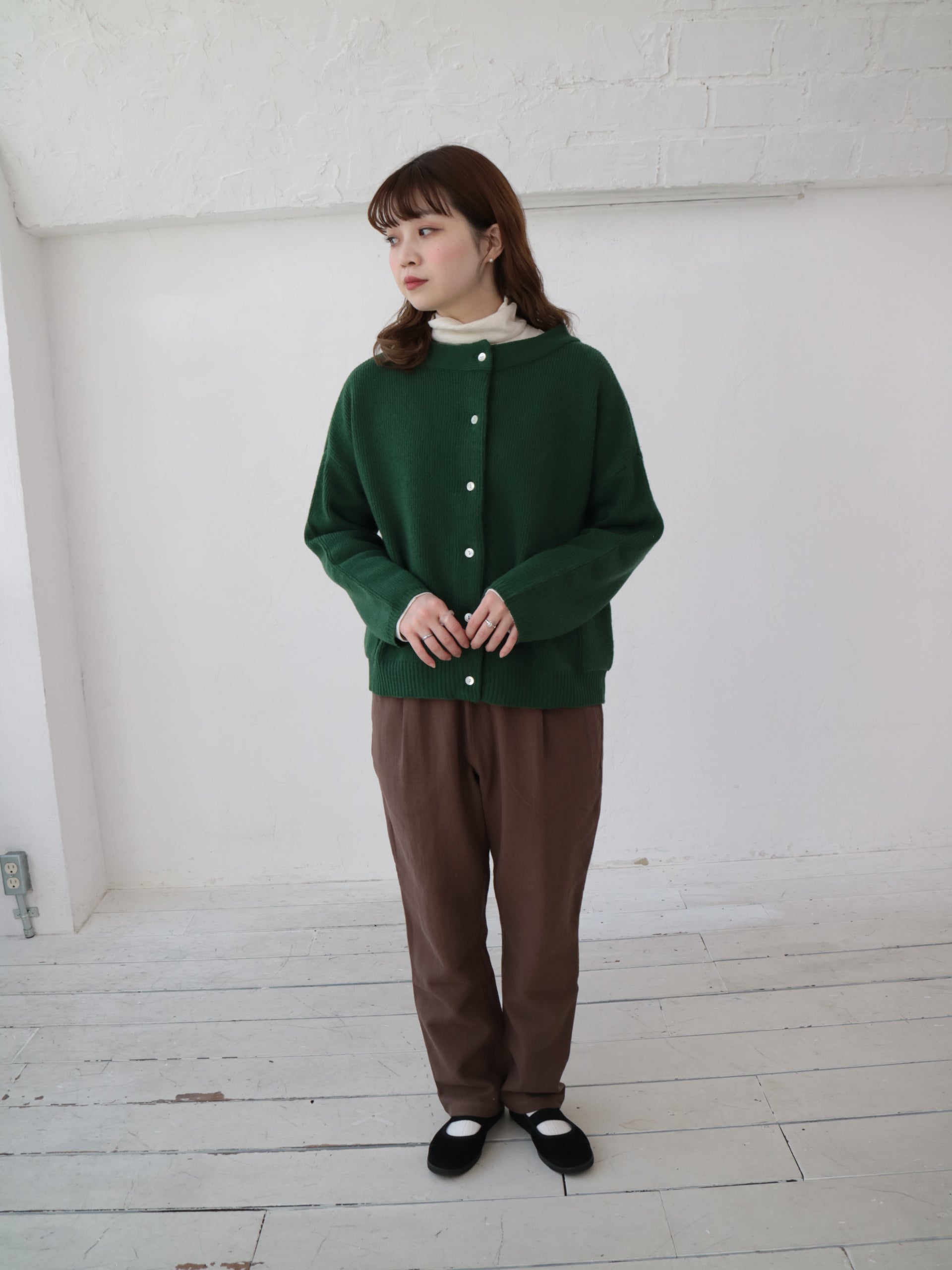 YARRA エコリバイバルタートルプルオーバー YR-1541-222