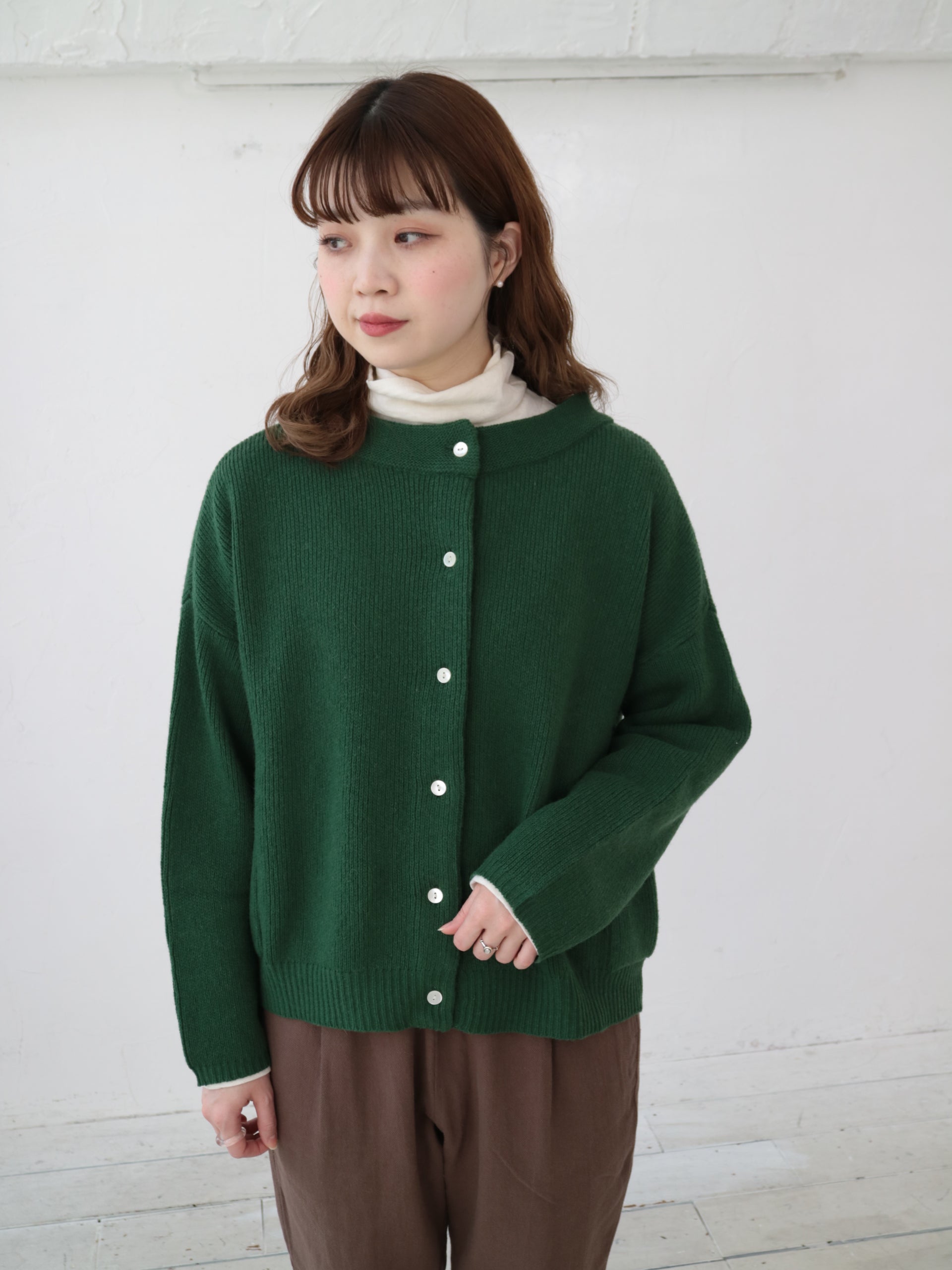 YARRA エコリバイバルタートルプルオーバー YR-1541-222