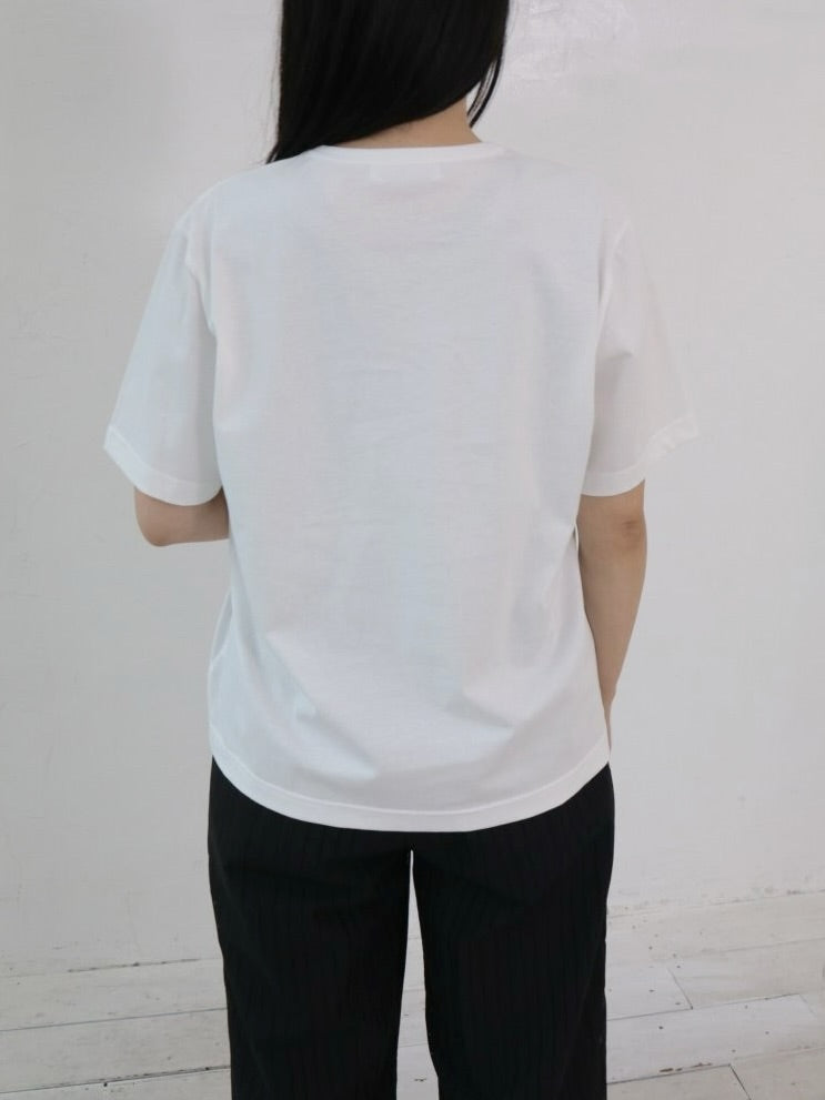 YARRA NEU PAINTINGプリントTシャツ NU-5621-437