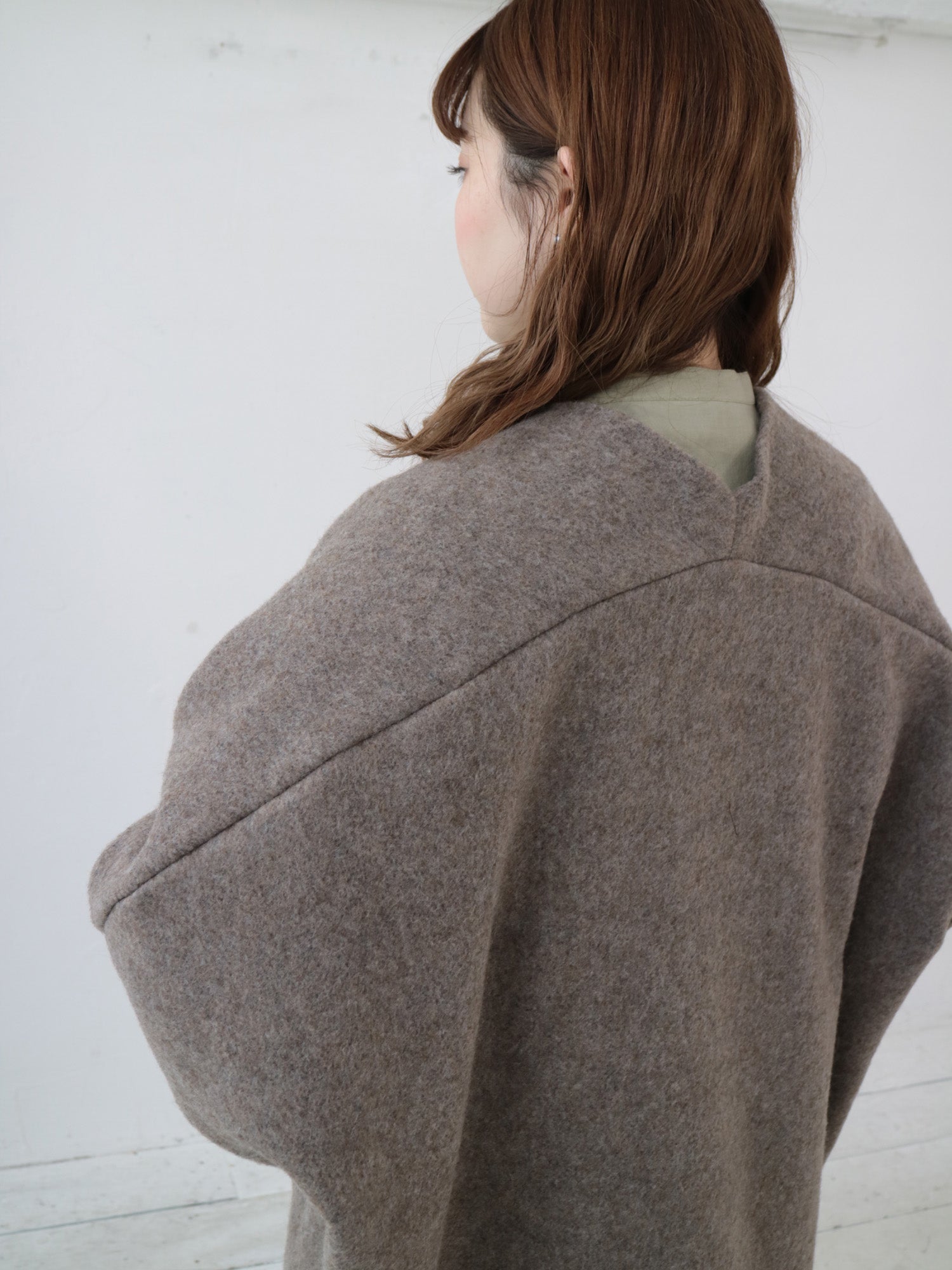 YARRA ECOWOOLモッサトッパーカーディガン YR-1547-241