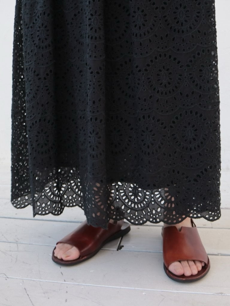 YARRA INDIAペチ付き刺繍スカート YR-1626-289