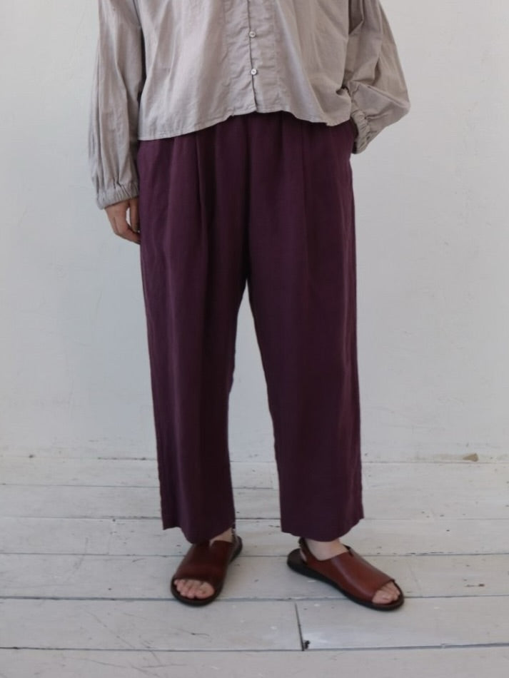 YARRA リネンタックパンツ YR-1625-306