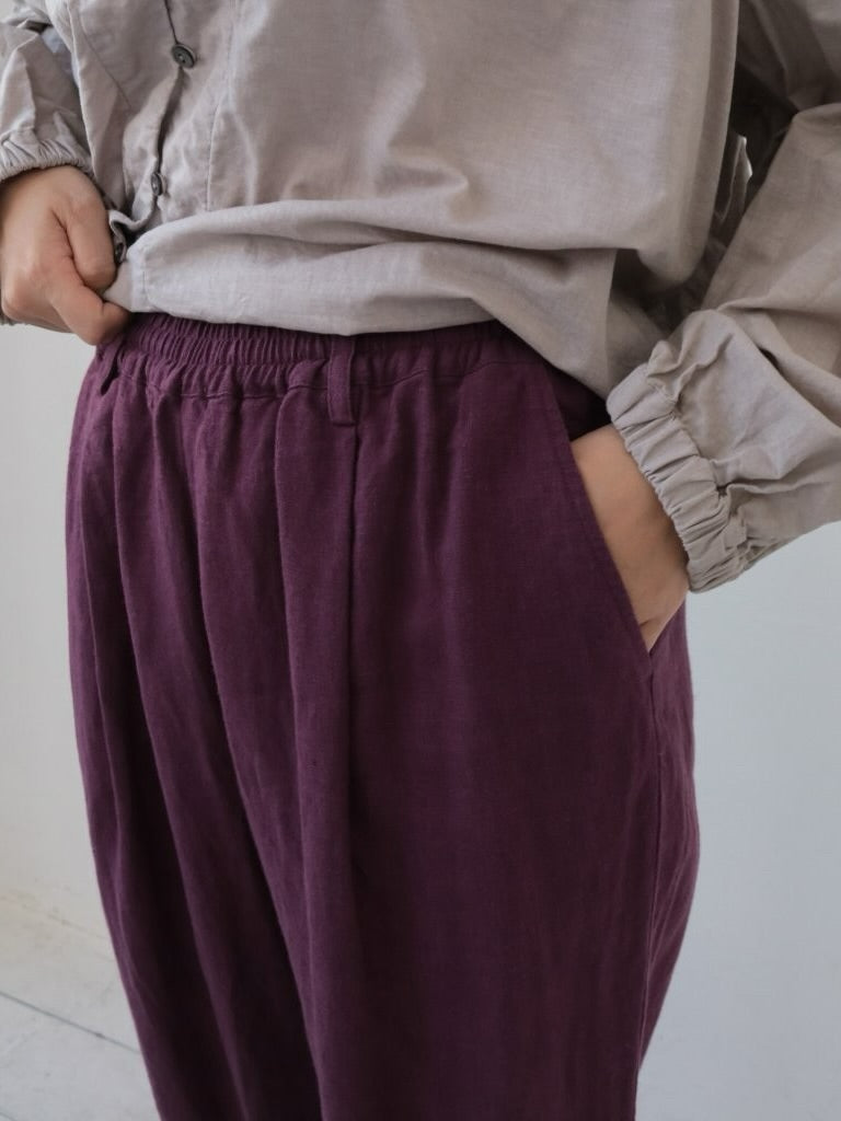 YARRA リネンタックパンツ YR-1625-306