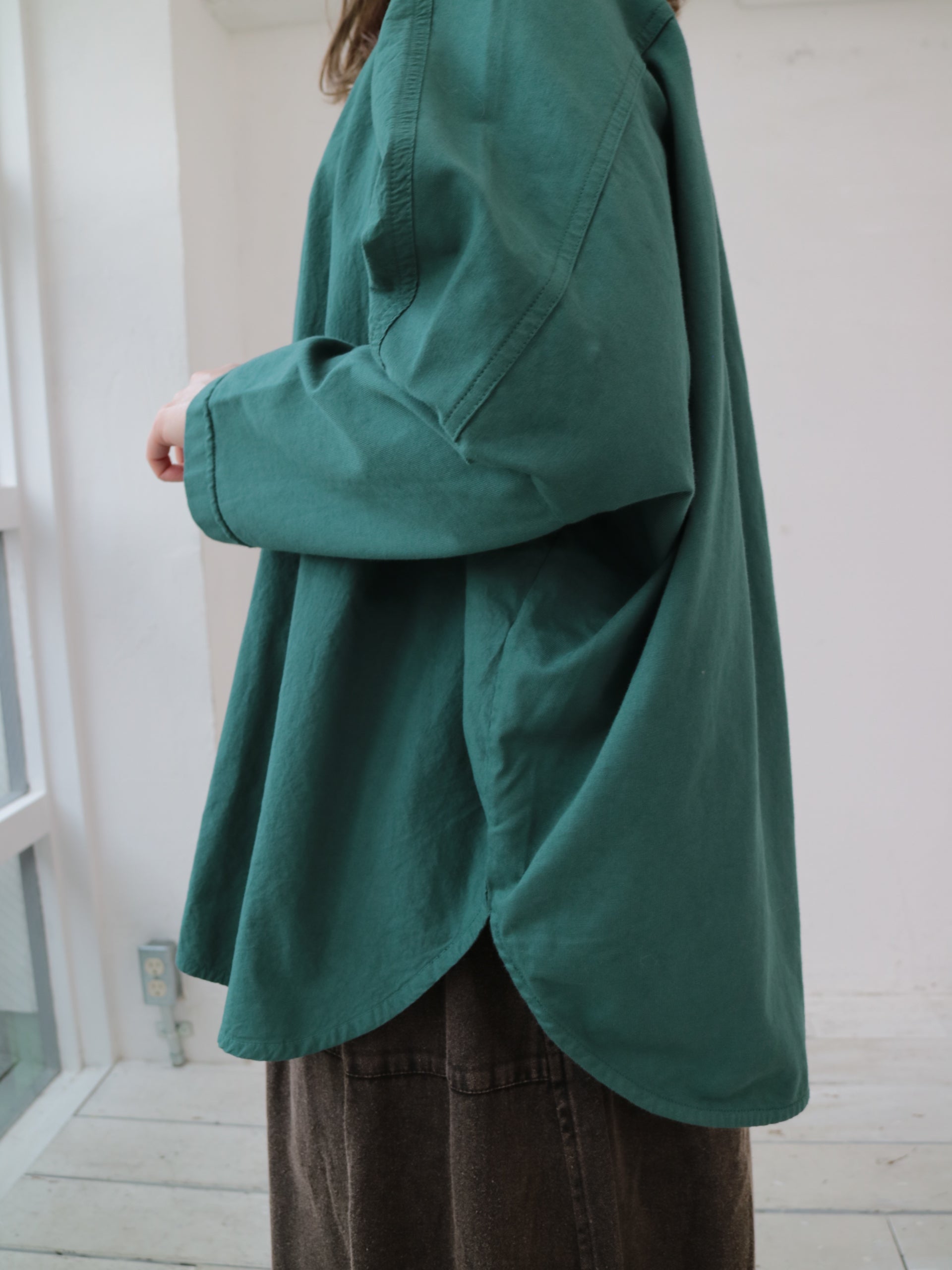 YARRA 布帛コンビドルマンプルオーバー YR-1541-202