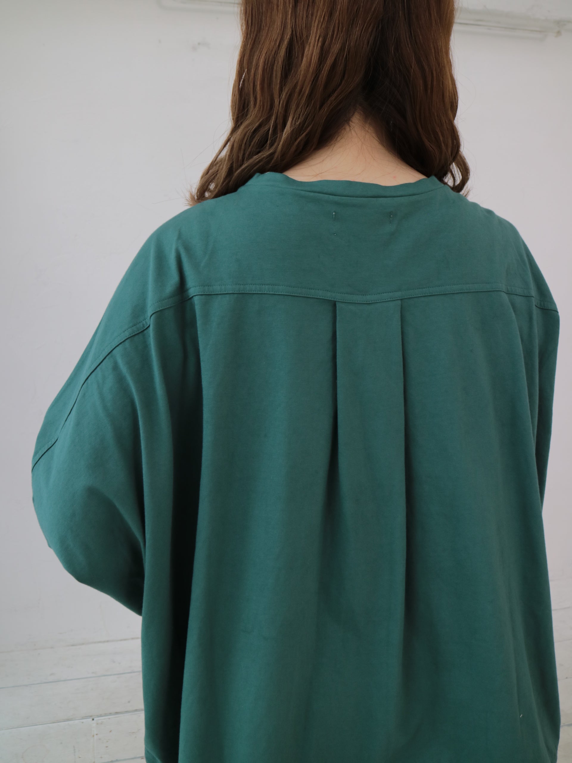 YARRA 布帛コンビドルマンプルオーバー YR-1541-202