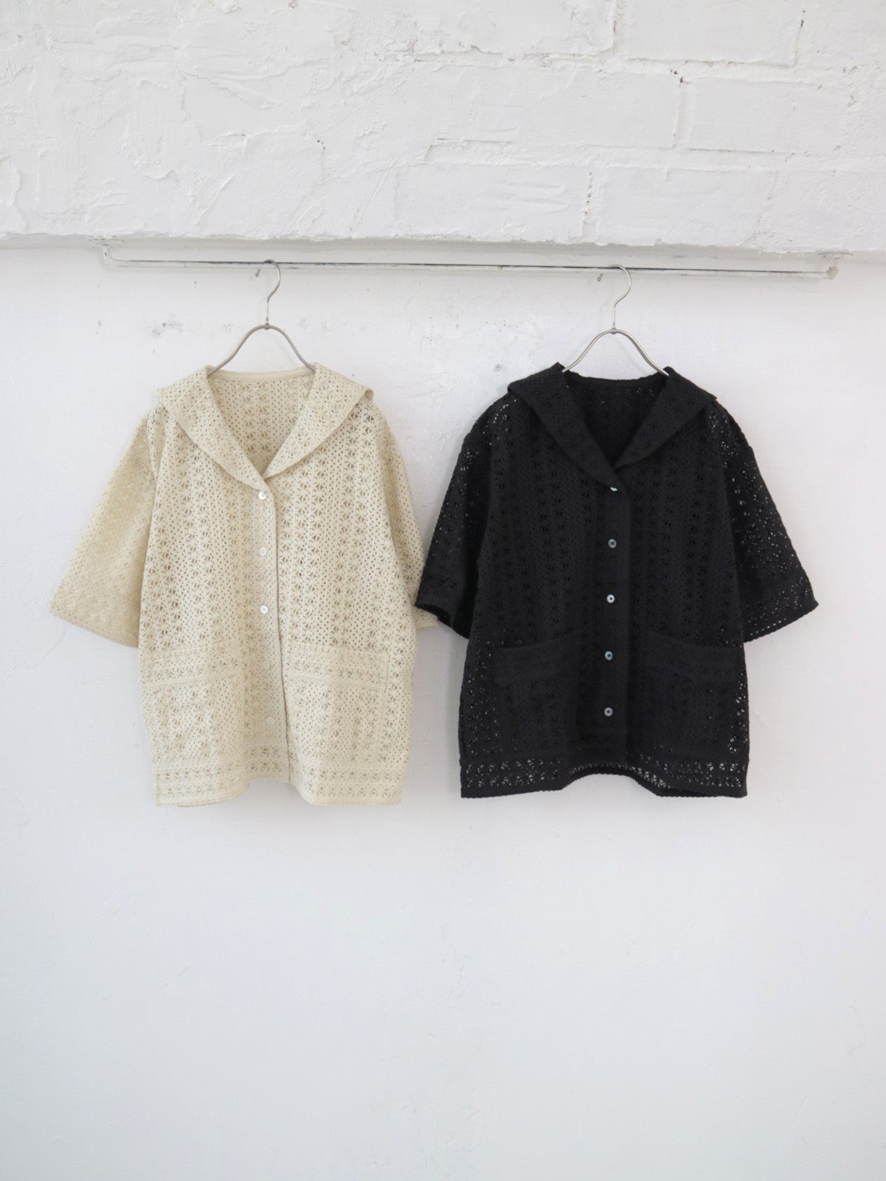 doux bleu レース セーラーシャツ DB-2627-069
