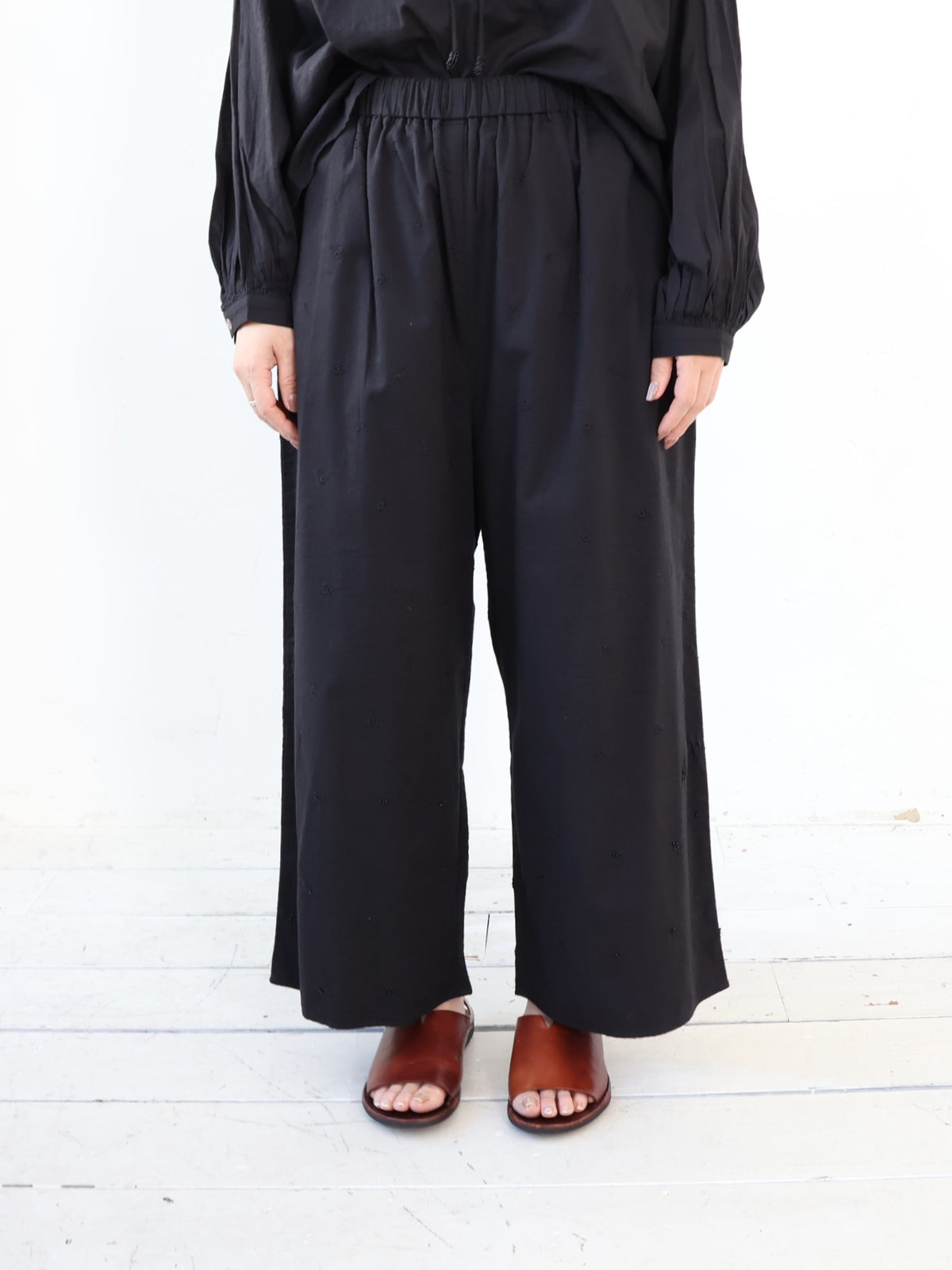 YARRA INDIAビーズ刺繍パンツ YR-1645-213