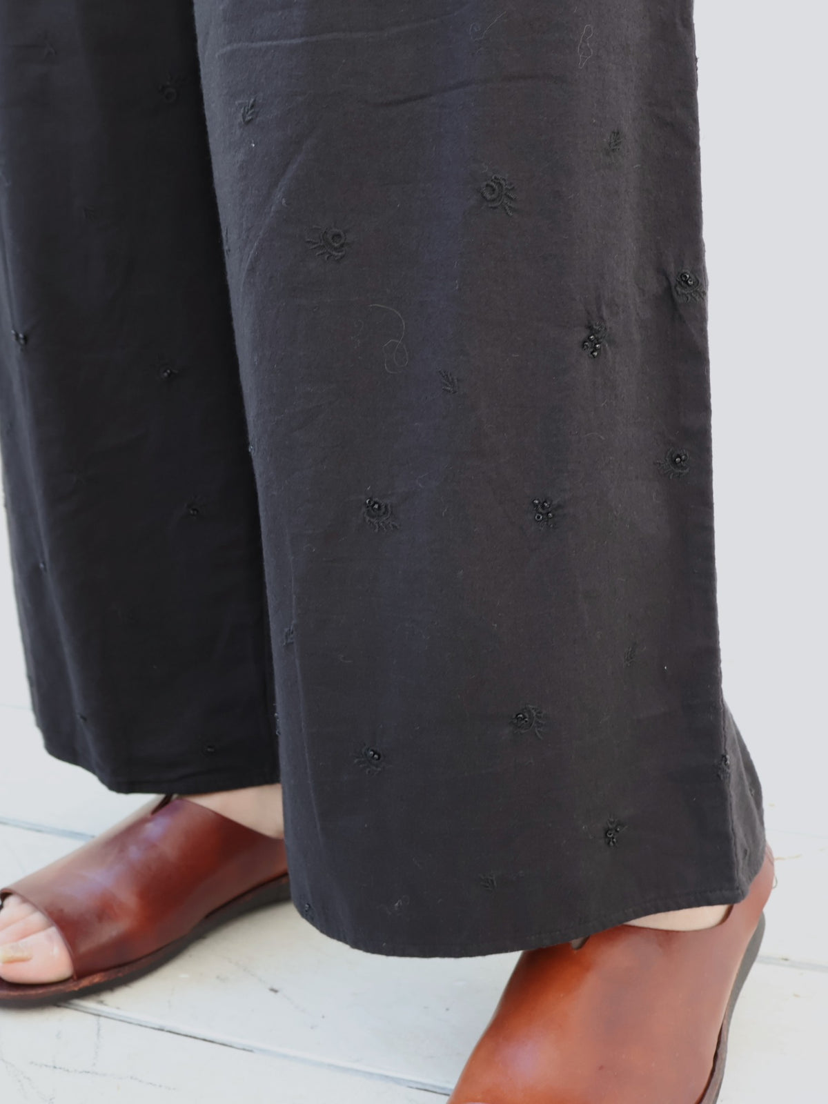 YARRA INDIAビーズ刺繍パンツ YR-1645-213