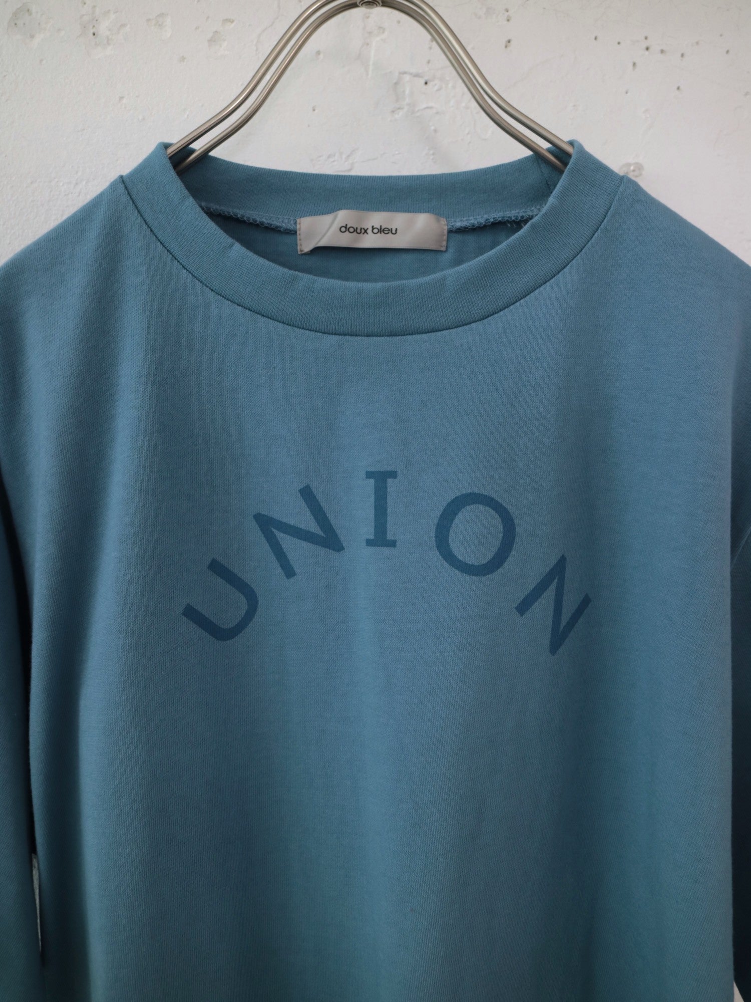 doux bleu union プリントTシャツ DB-2621-076