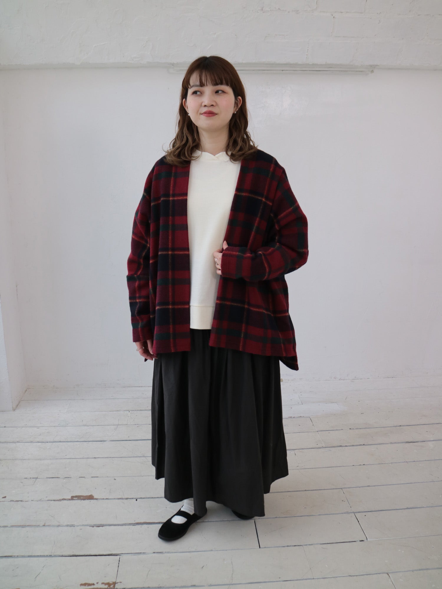 YARRA ECOWOOLモッサトッパーカーディガン YR-1547-241