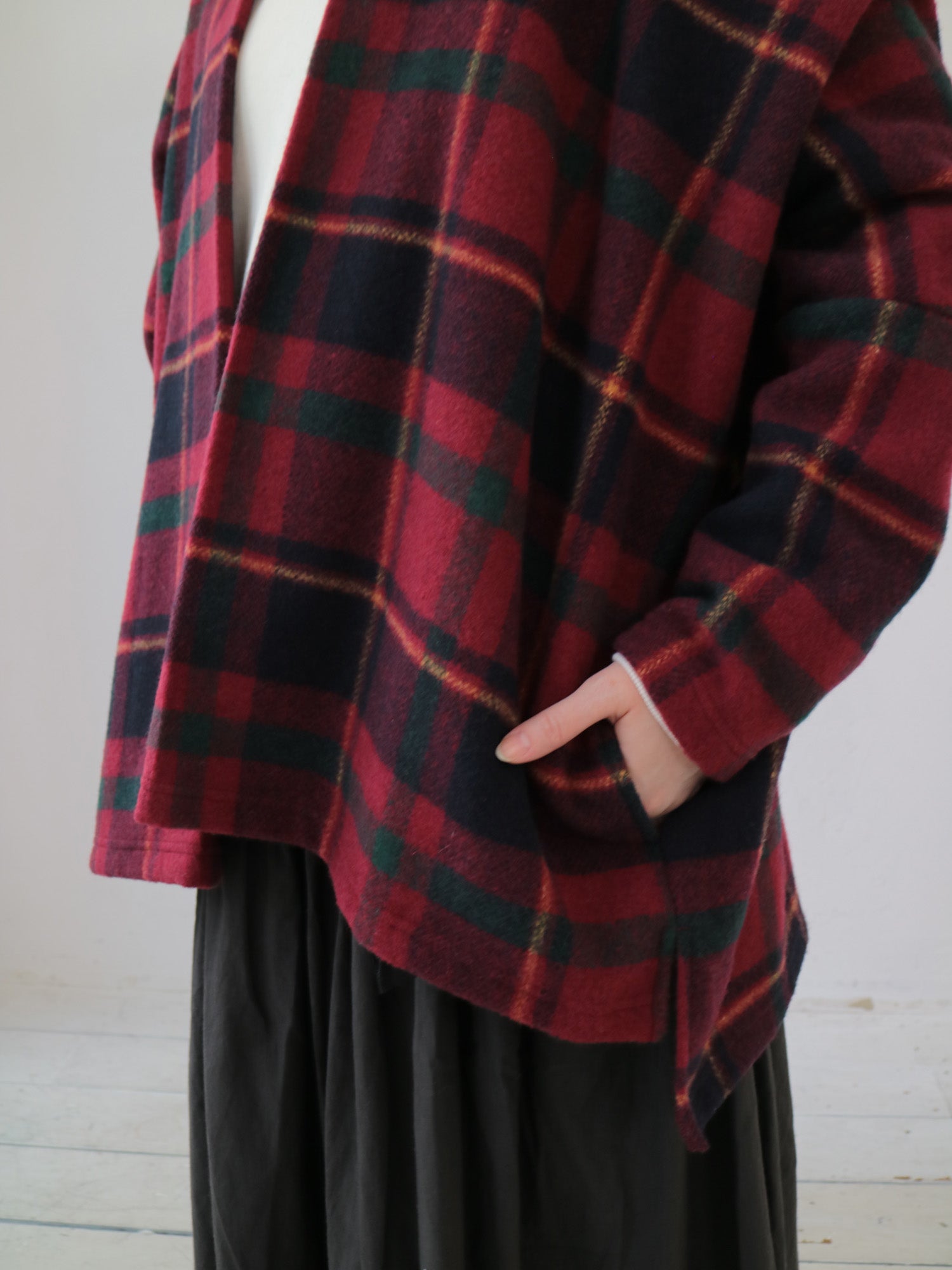 YARRA ECOWOOLモッサトッパーカーディガン YR-1547-241