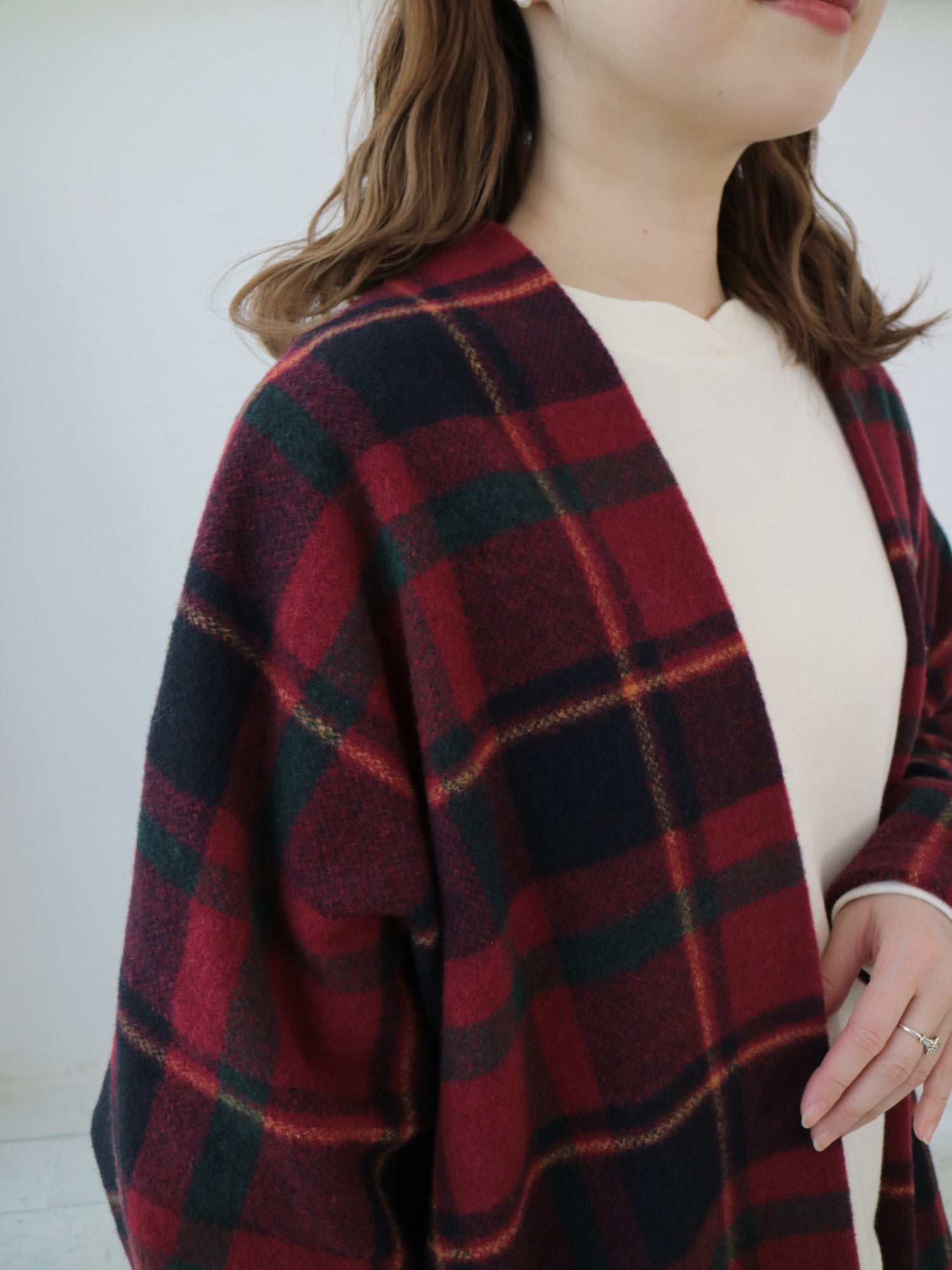 YARRA ECOWOOLモッサトッパーカーディガン YR-1547-241