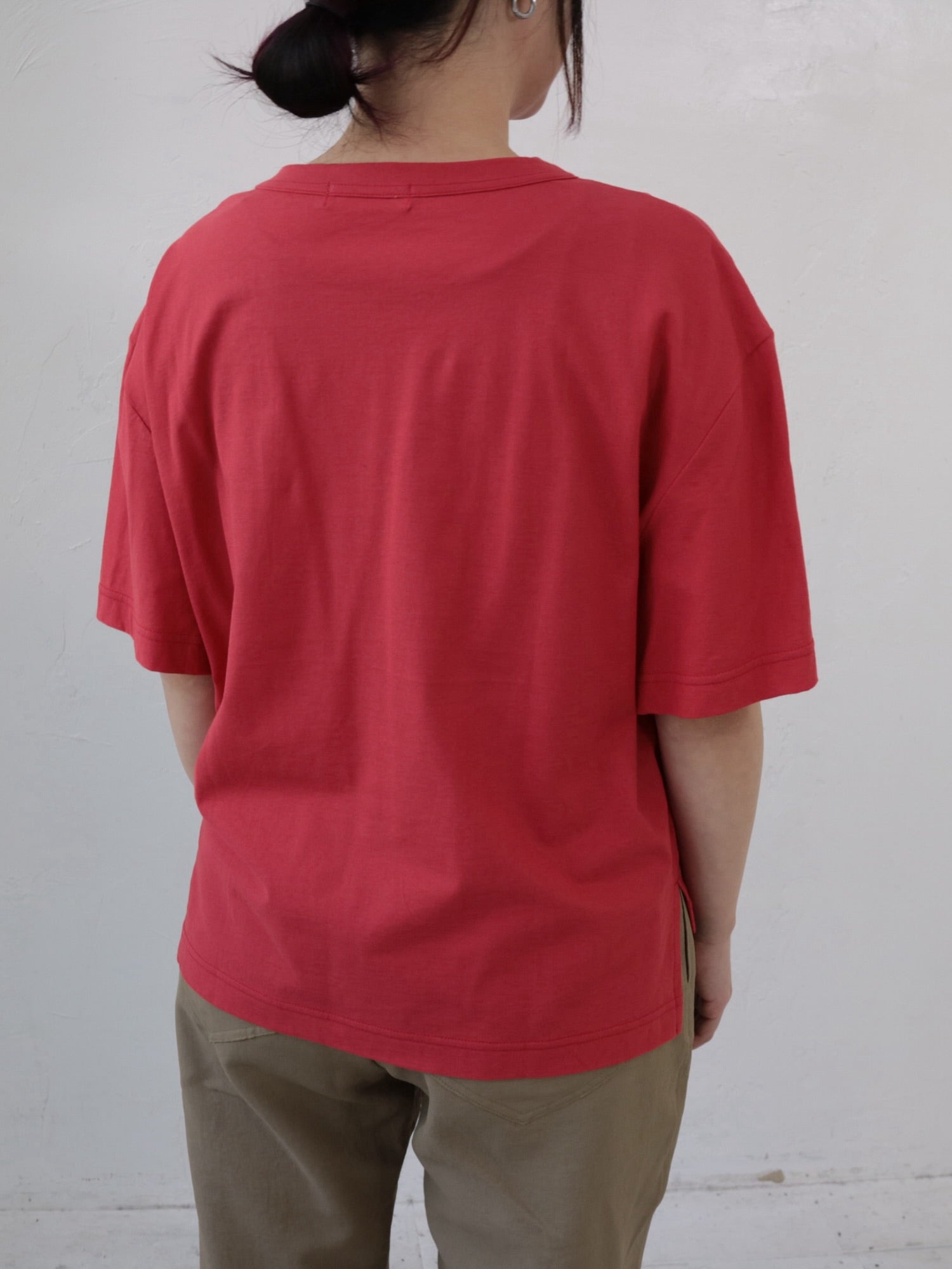 YARRA NEU 強撚天竺フレア袖Tシャツ NU-5521-430