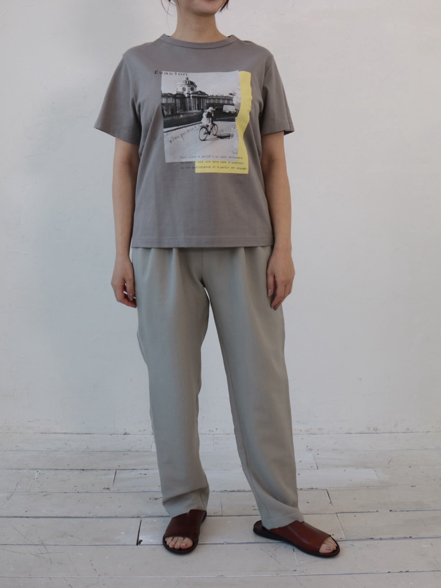 YARRA NEU EvasionフォトプリントTシャツ NU-5521-427