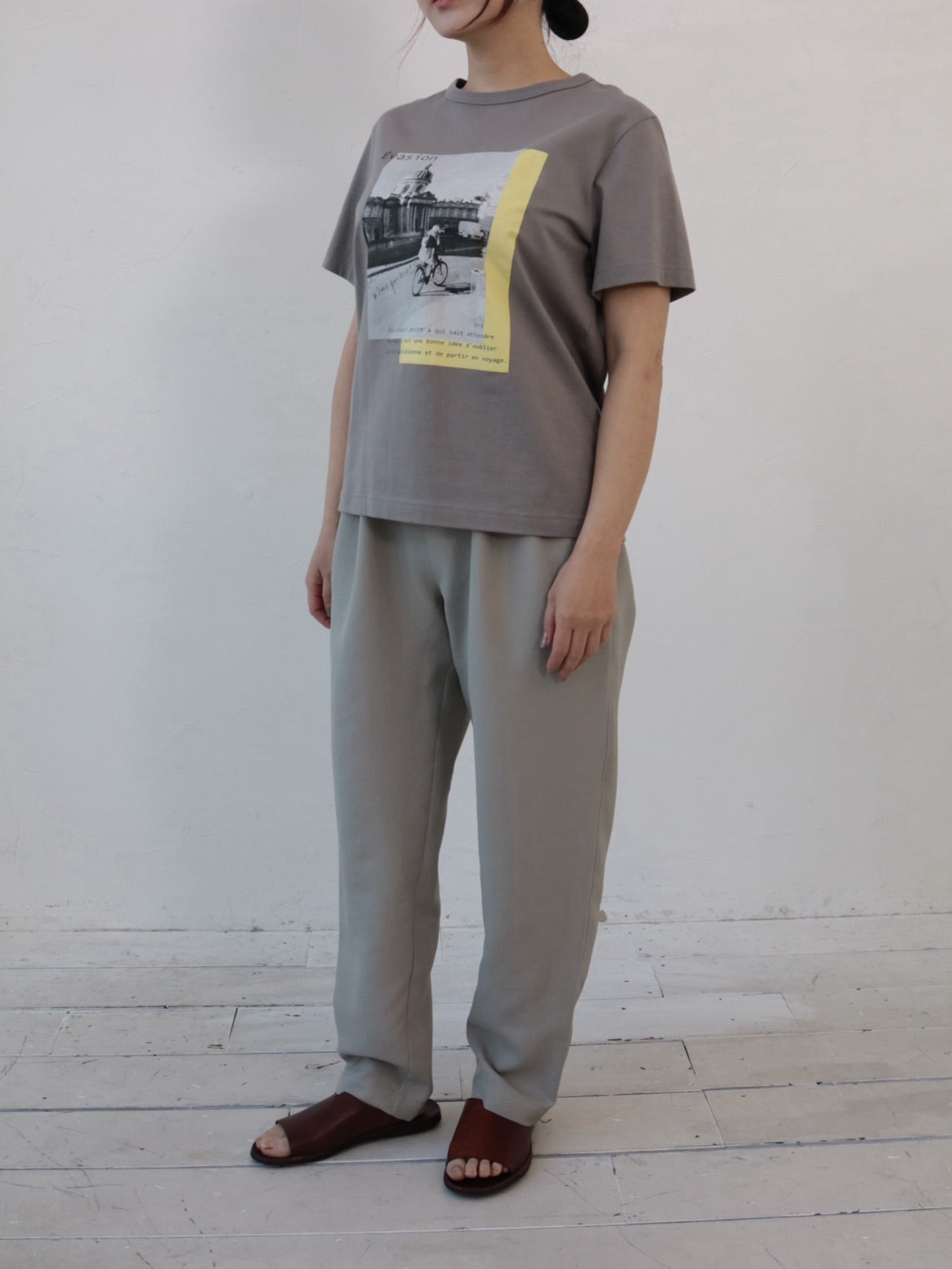 YARRA NEU EvasionフォトプリントTシャツ NU-5521-427