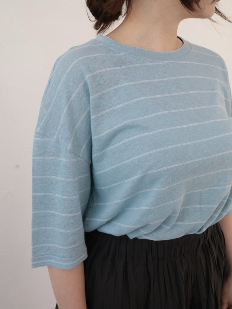 YARRA 5分袖ボーダーTEE YR-1531-317