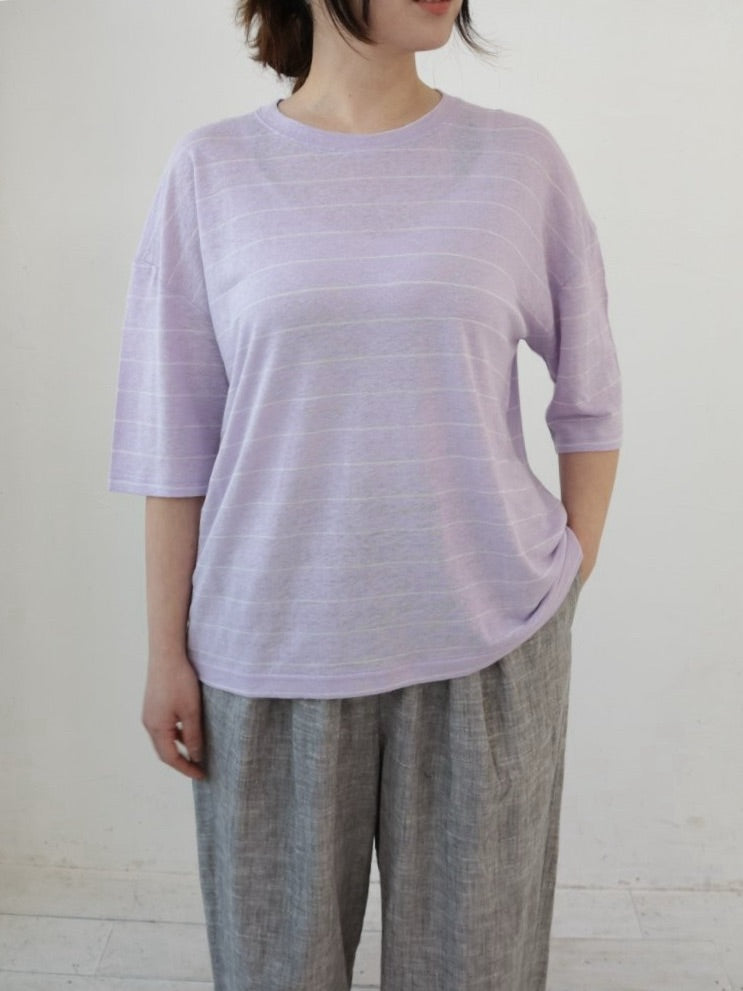 YARRA 5分袖ボーダーTEE YR-1531-317