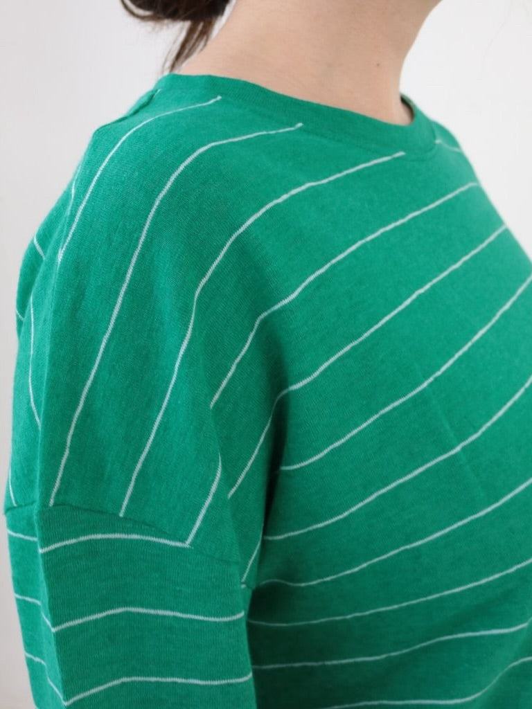YARRA 5分袖ボーダーTEE YR-1531-317