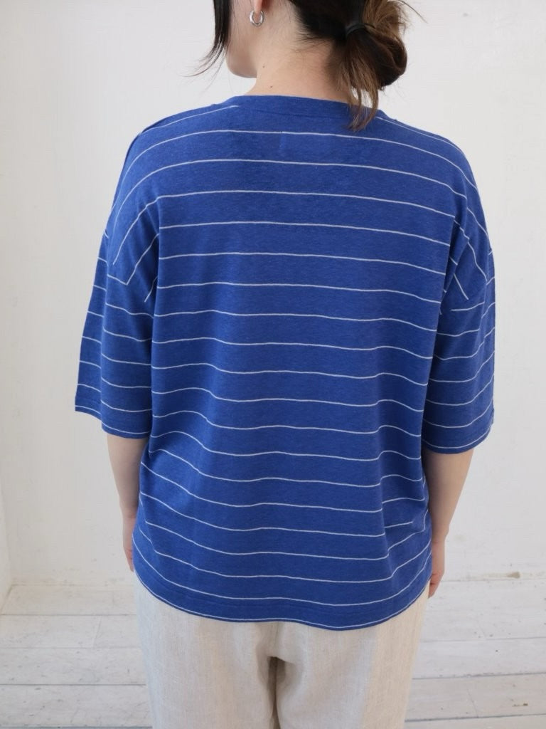 YARRA 5分袖ボーダーTEE YR-1531-317