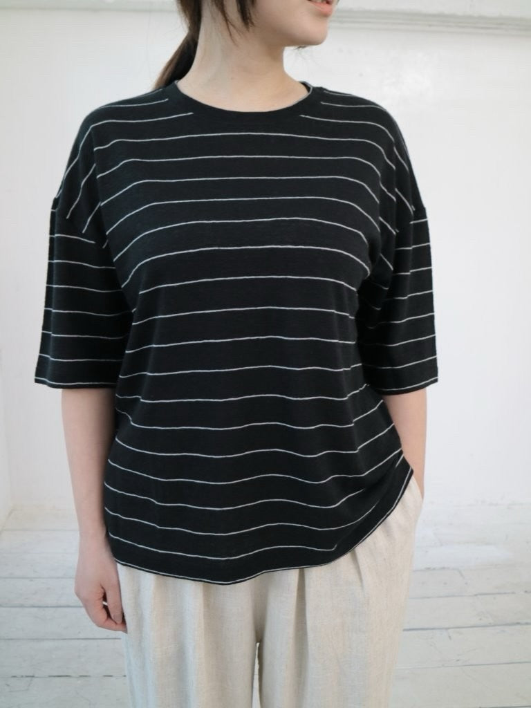 YARRA 5分袖ボーダーTEE YR-1531-317