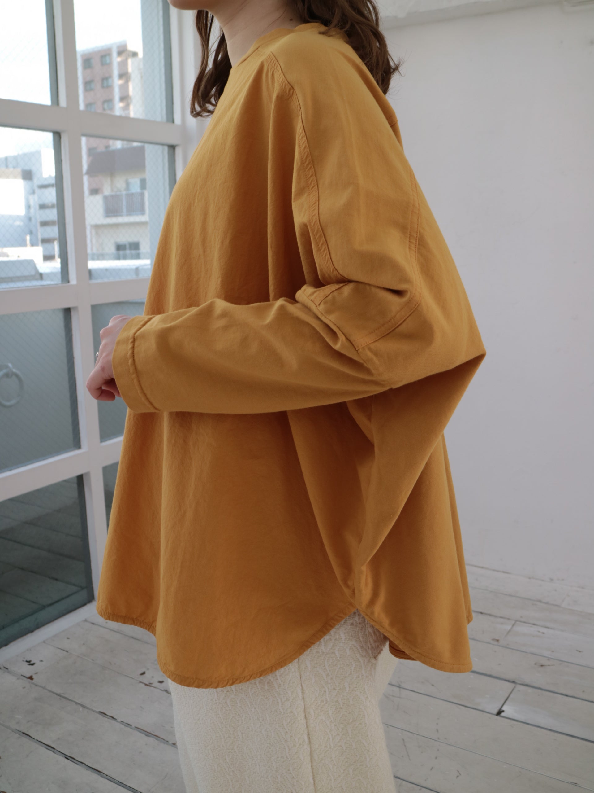 YARRA 布帛コンビドルマンプルオーバー YR-1541-202