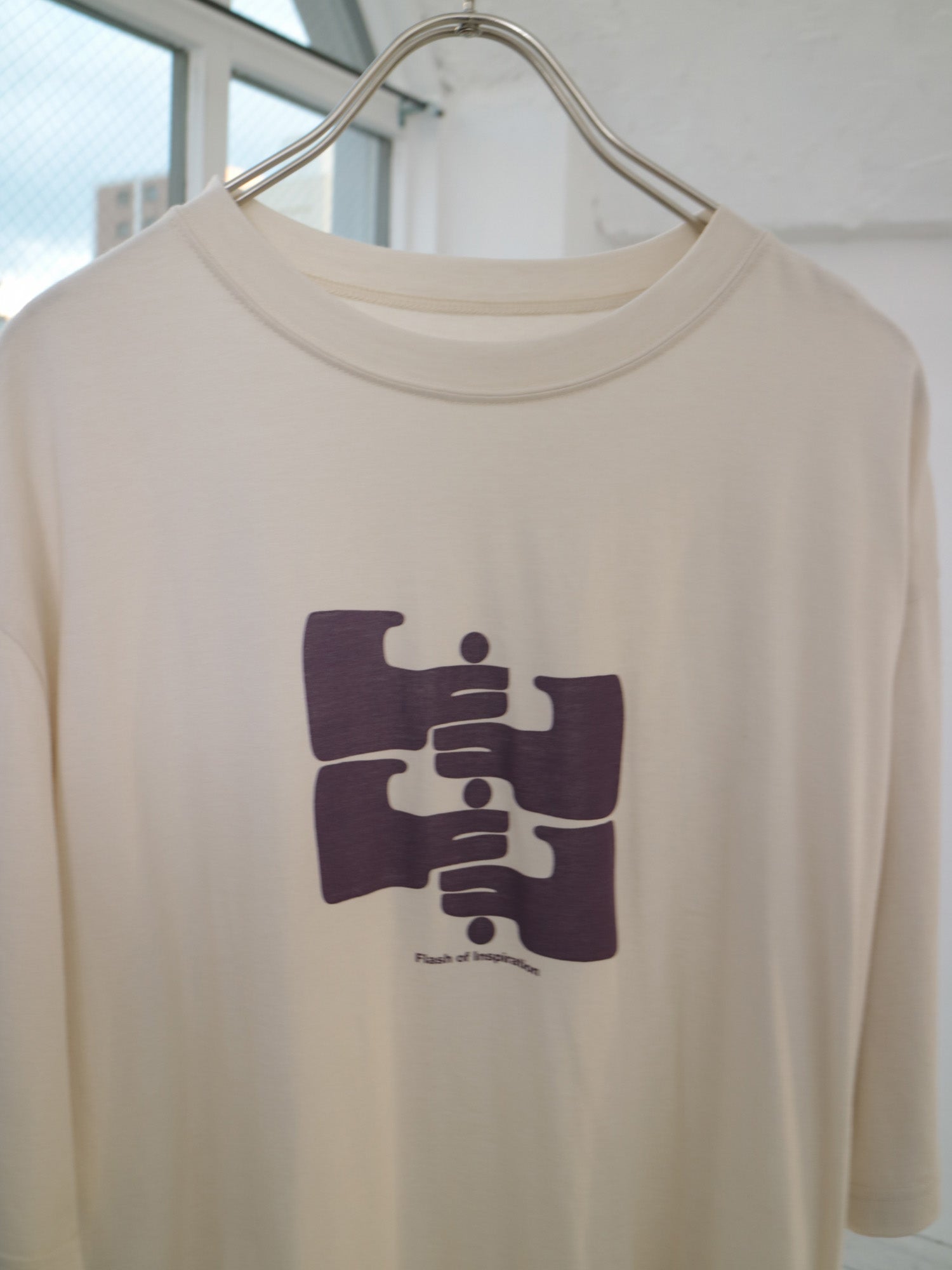 doux bleu ハンドプリントTシャツ DB-2621-060