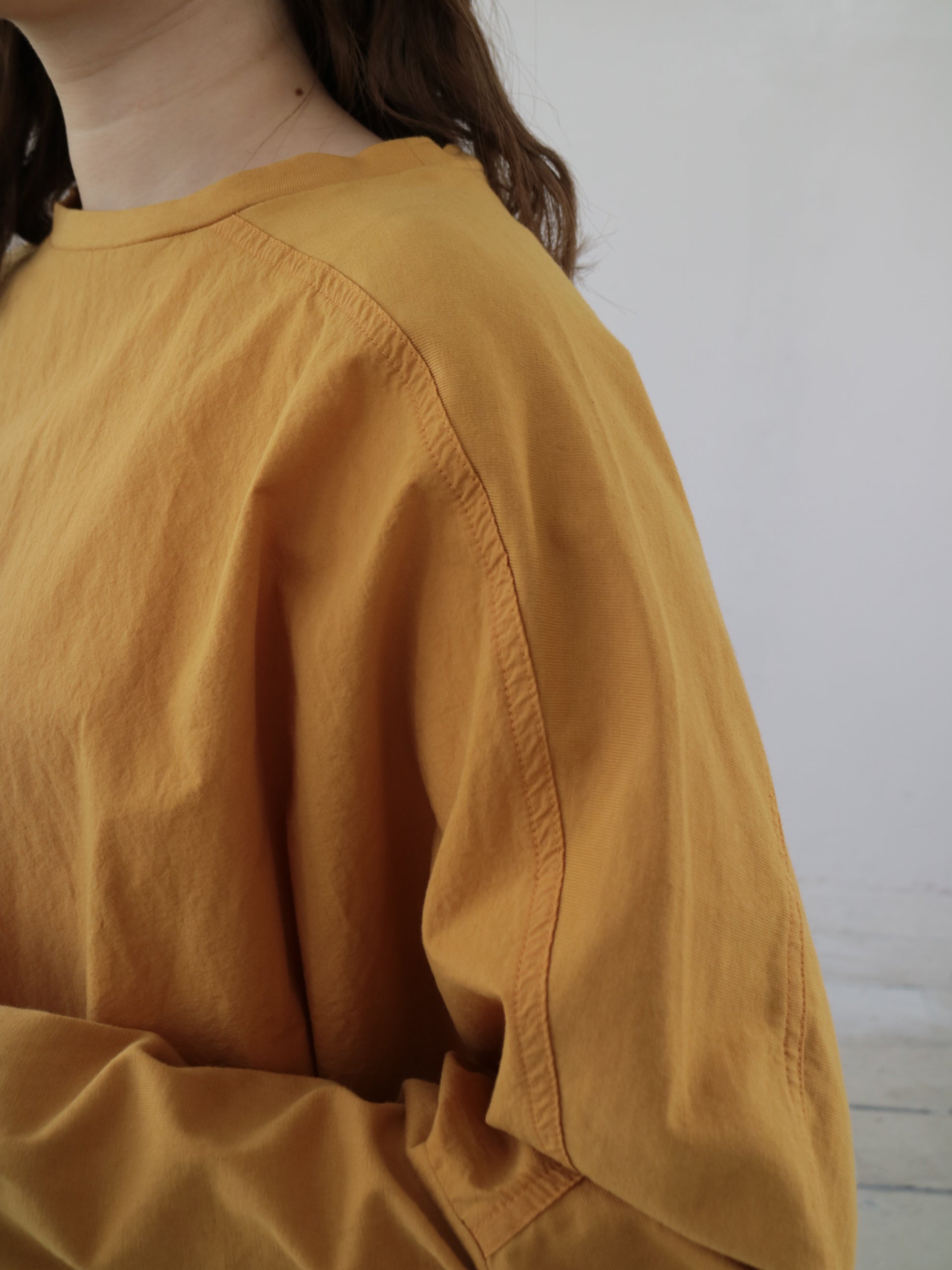 YARRA 布帛コンビドルマンプルオーバー YR-1541-202