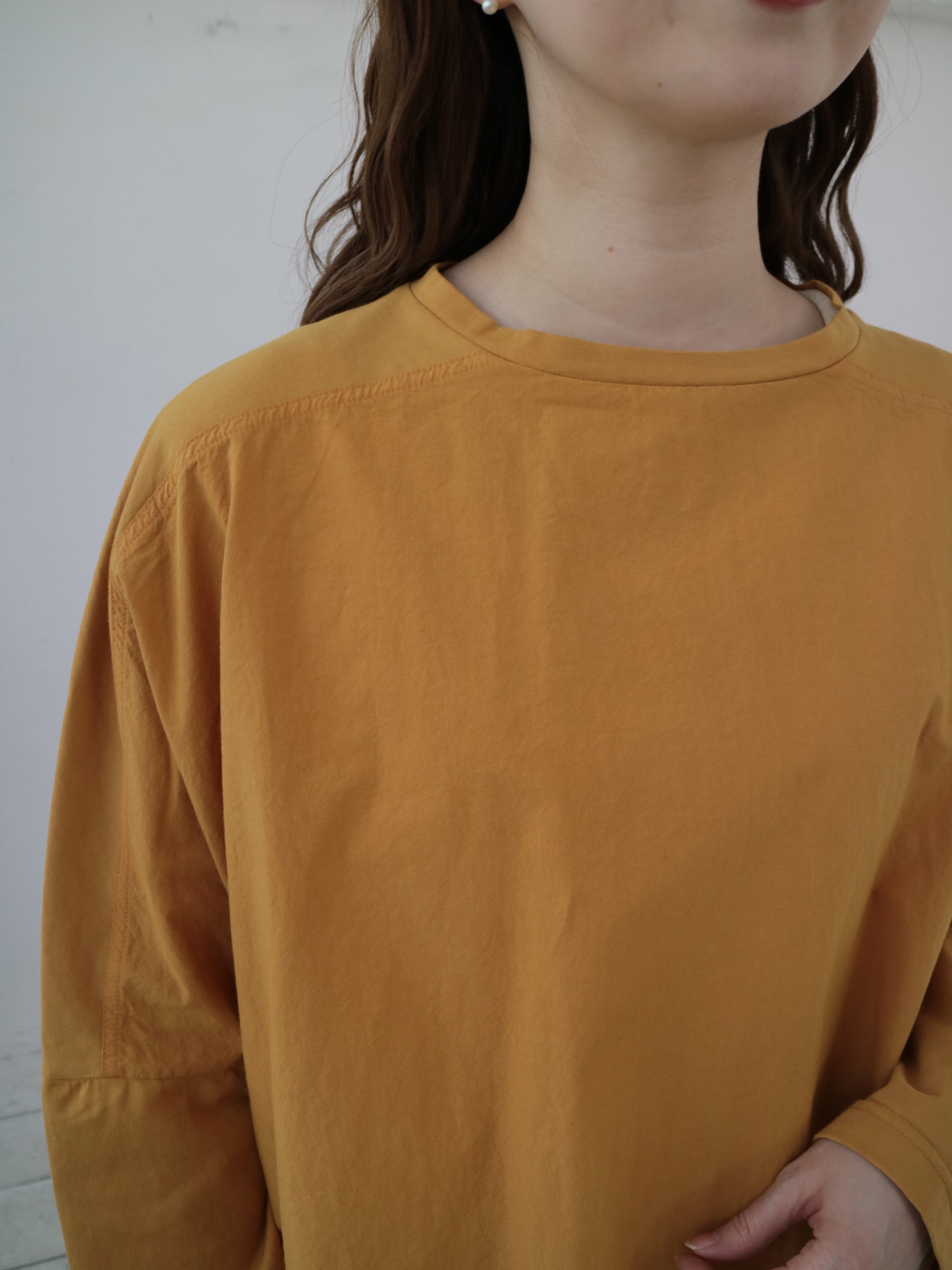 YARRA 布帛コンビドルマンプルオーバー YR-1541-202